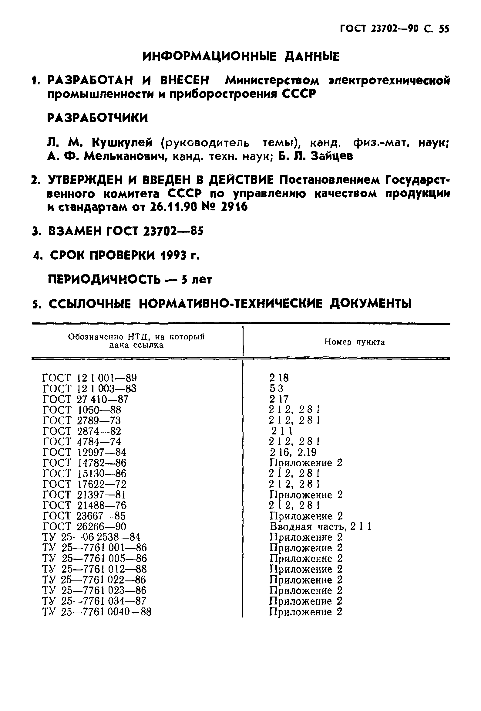 ГОСТ 23702-90