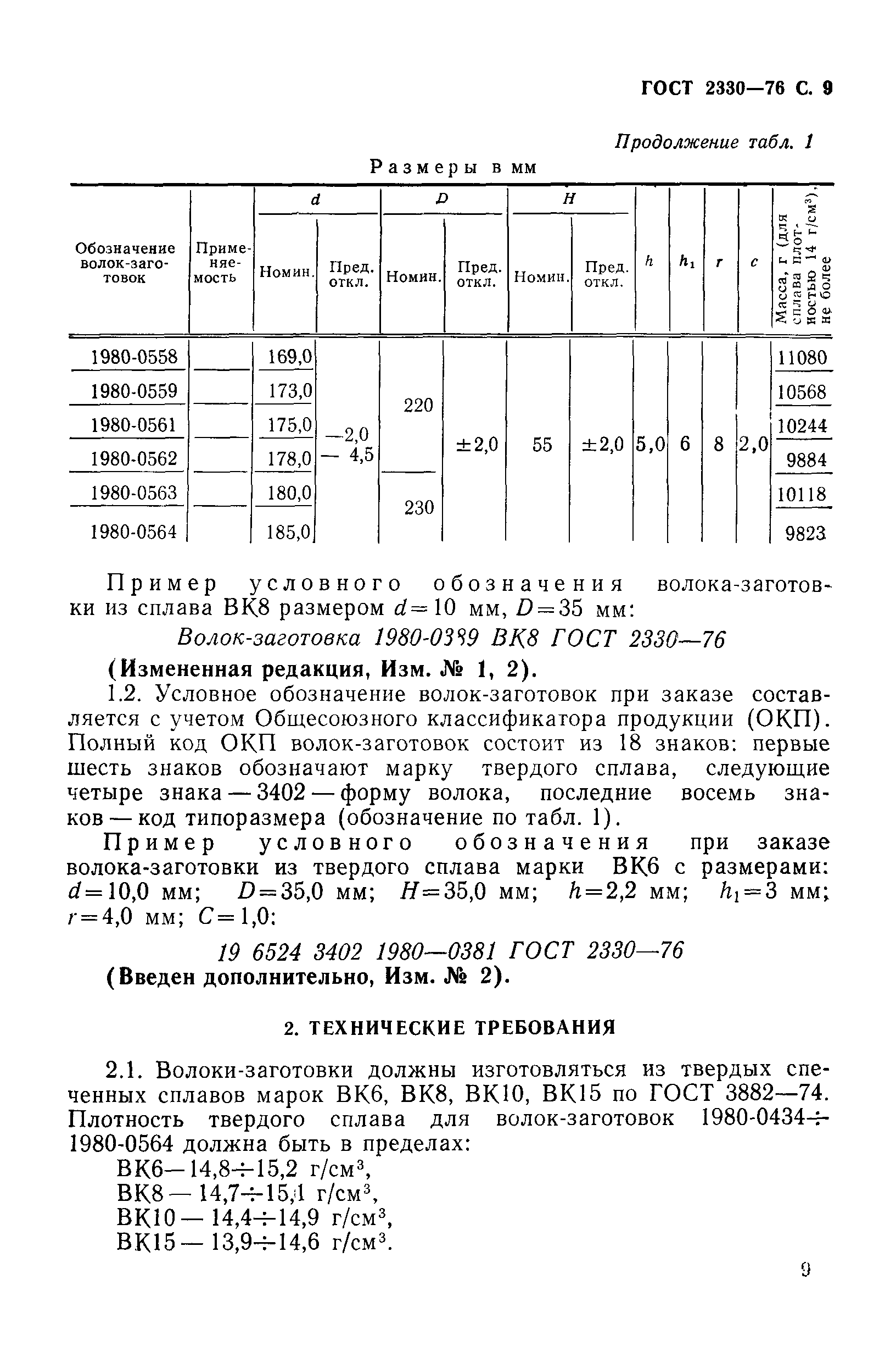 ГОСТ 2330-76