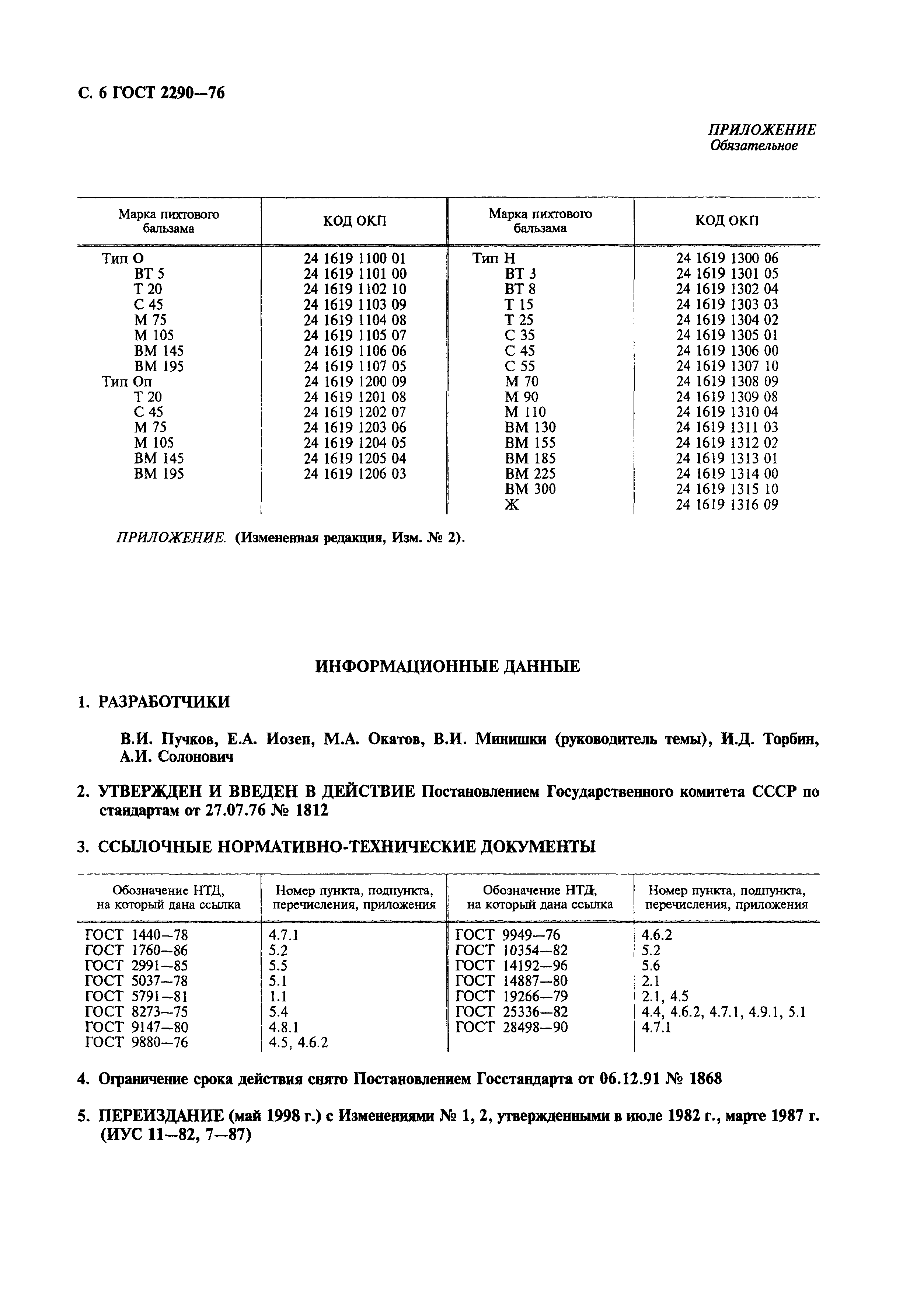 ГОСТ 2290-76