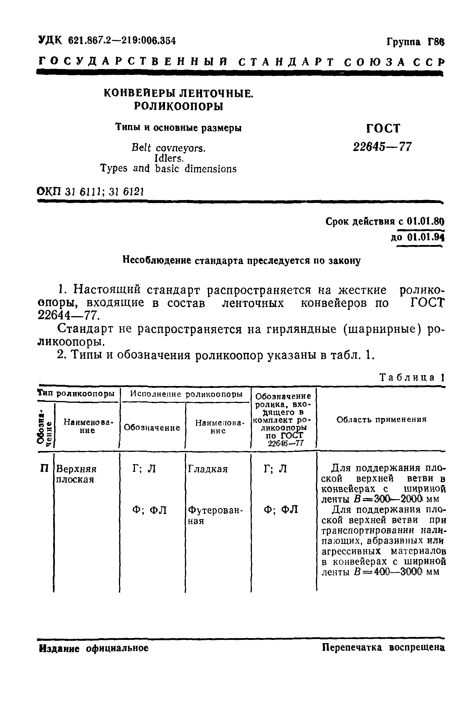 ГОСТ 22645-77