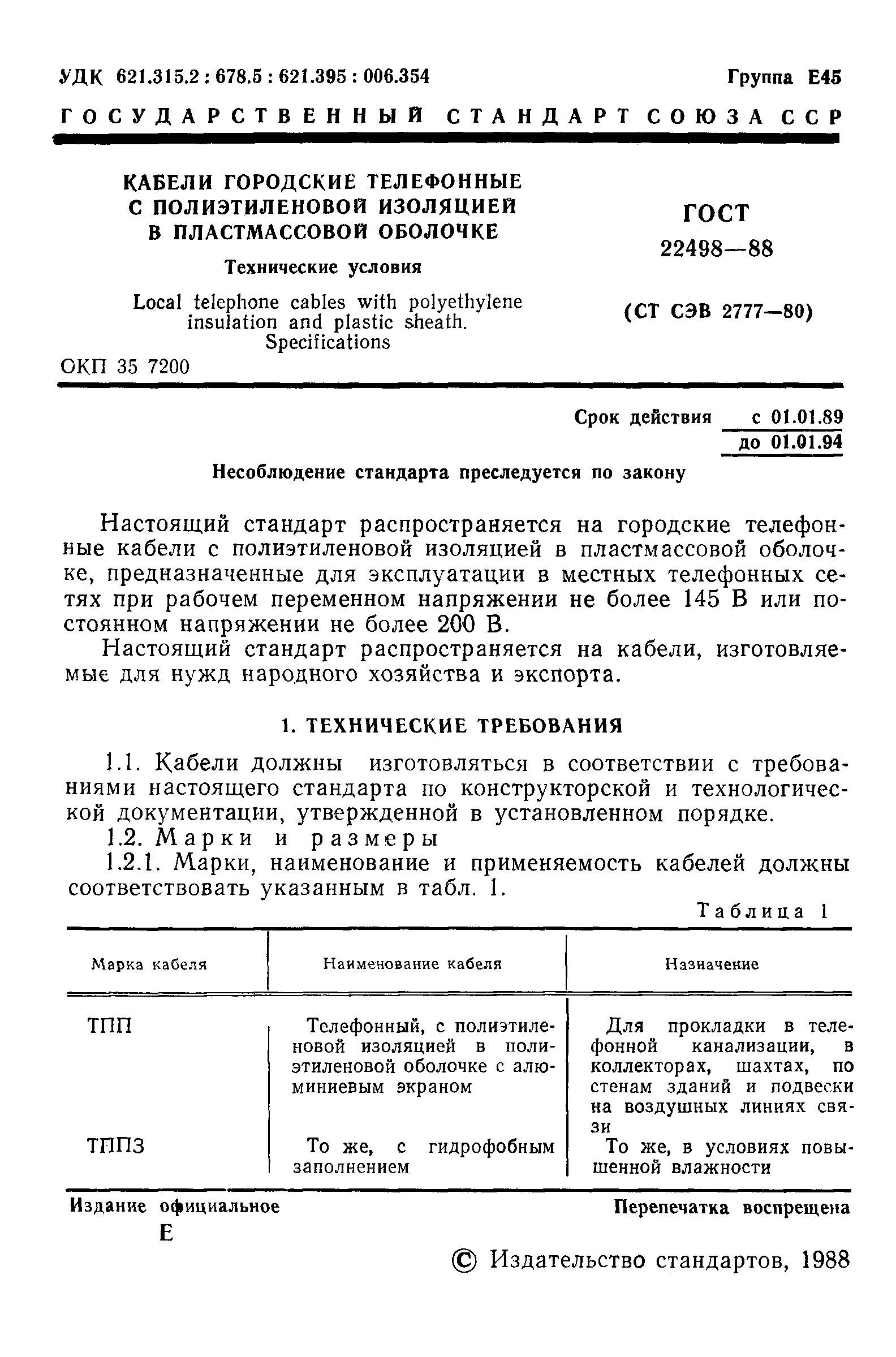 ГОСТ 22498-88