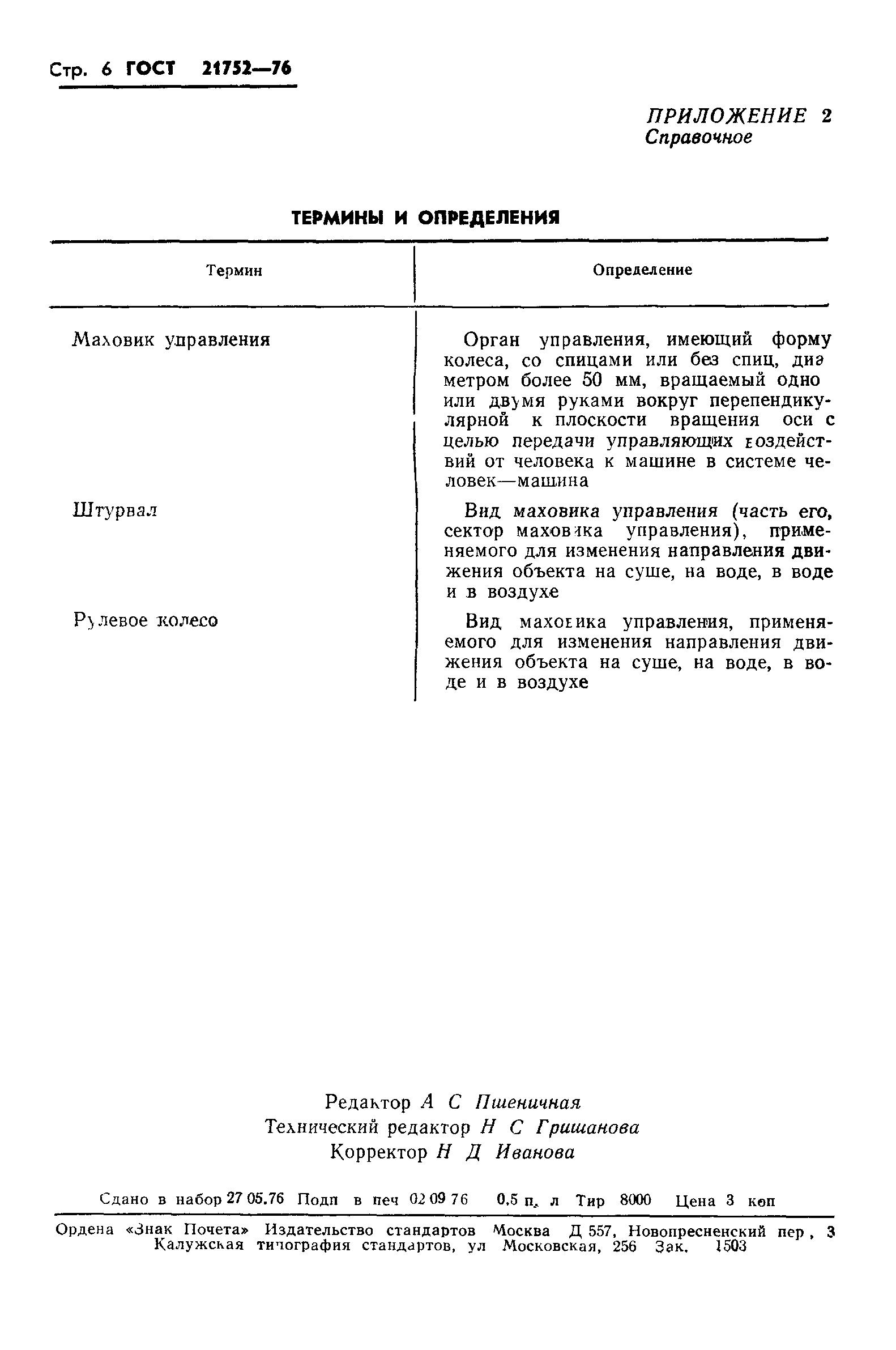 Скачать ГОСТ 21752-76 Система Человек-машина. Маховики управления и  штурвалы. Общие эргономические требования