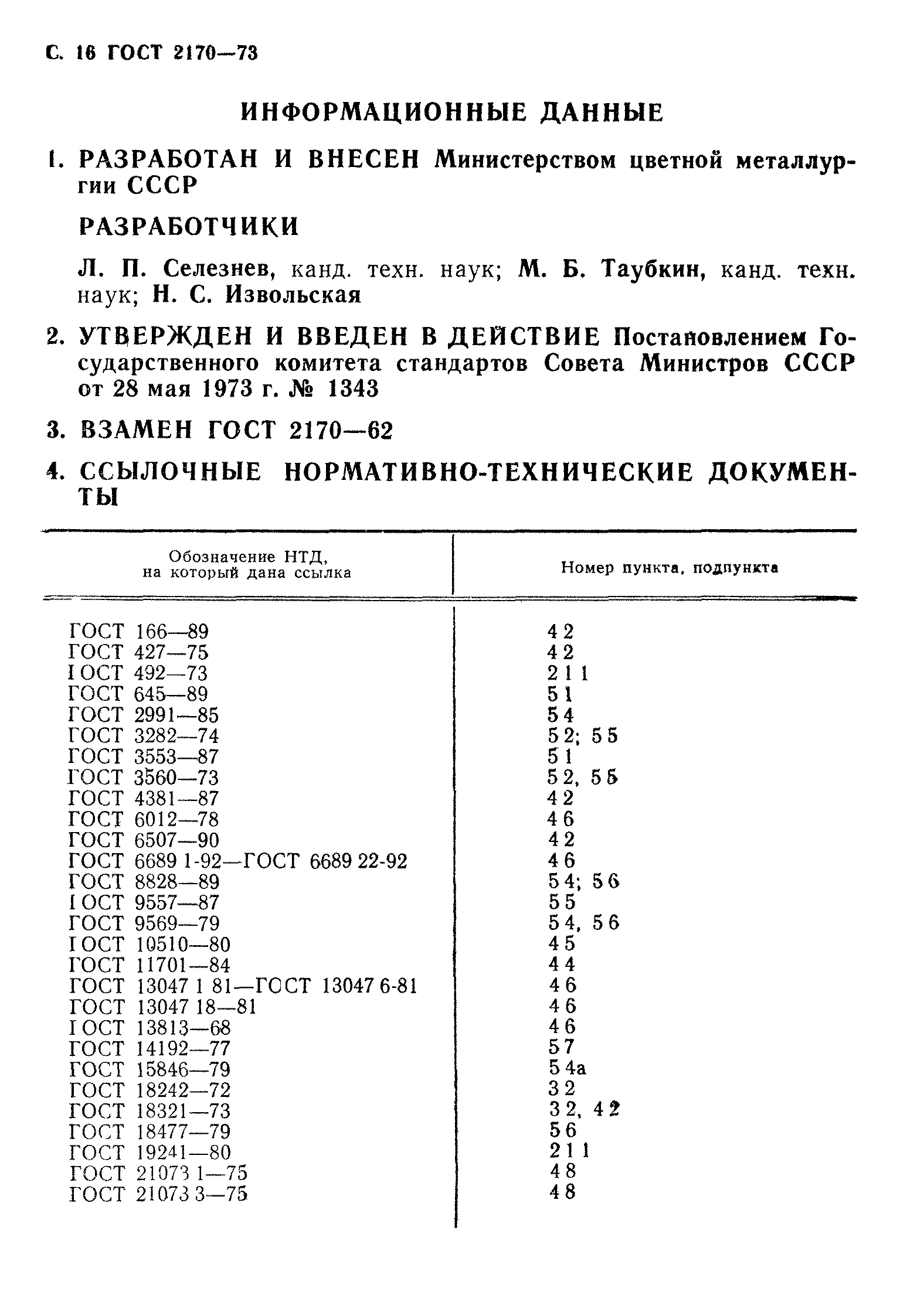 ГОСТ 2170-73