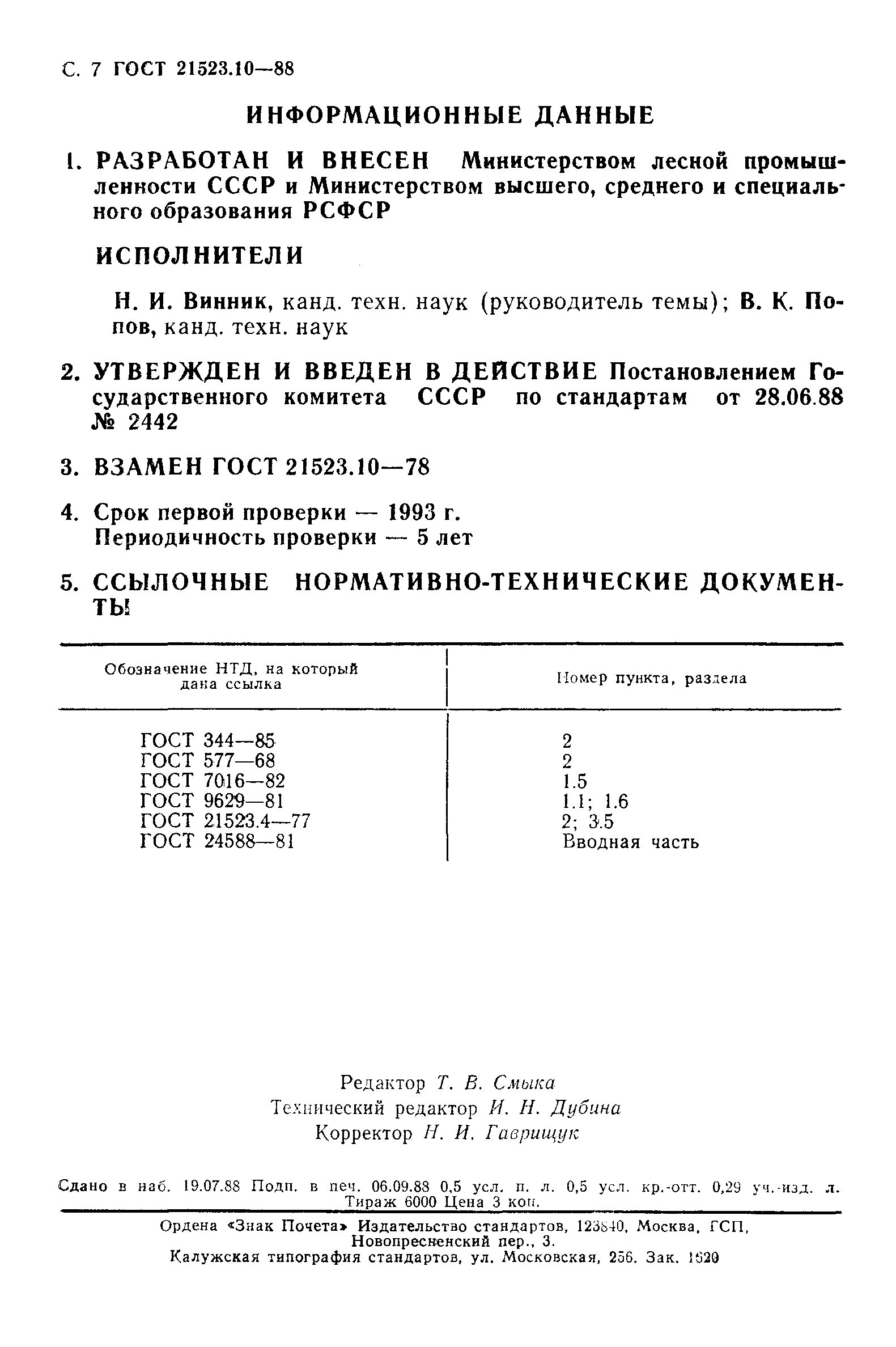ГОСТ 21523.10-88