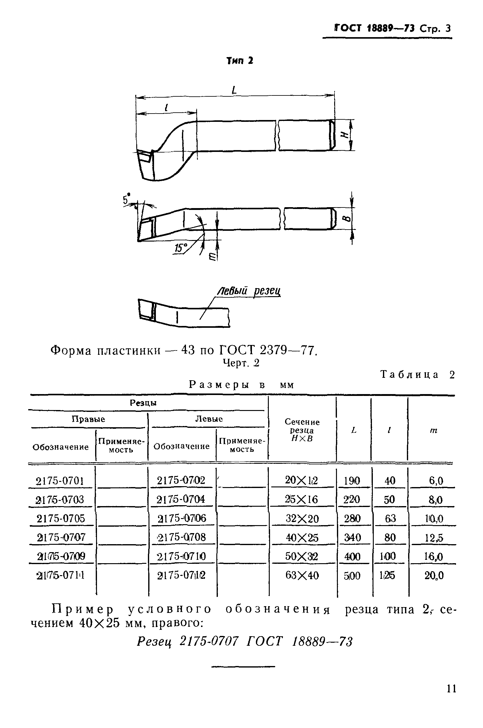 ГОСТ 18889-73