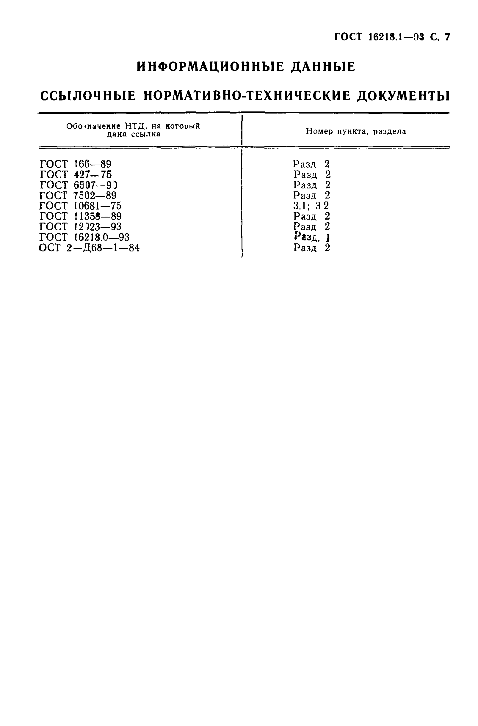 ГОСТ 16218.1-93