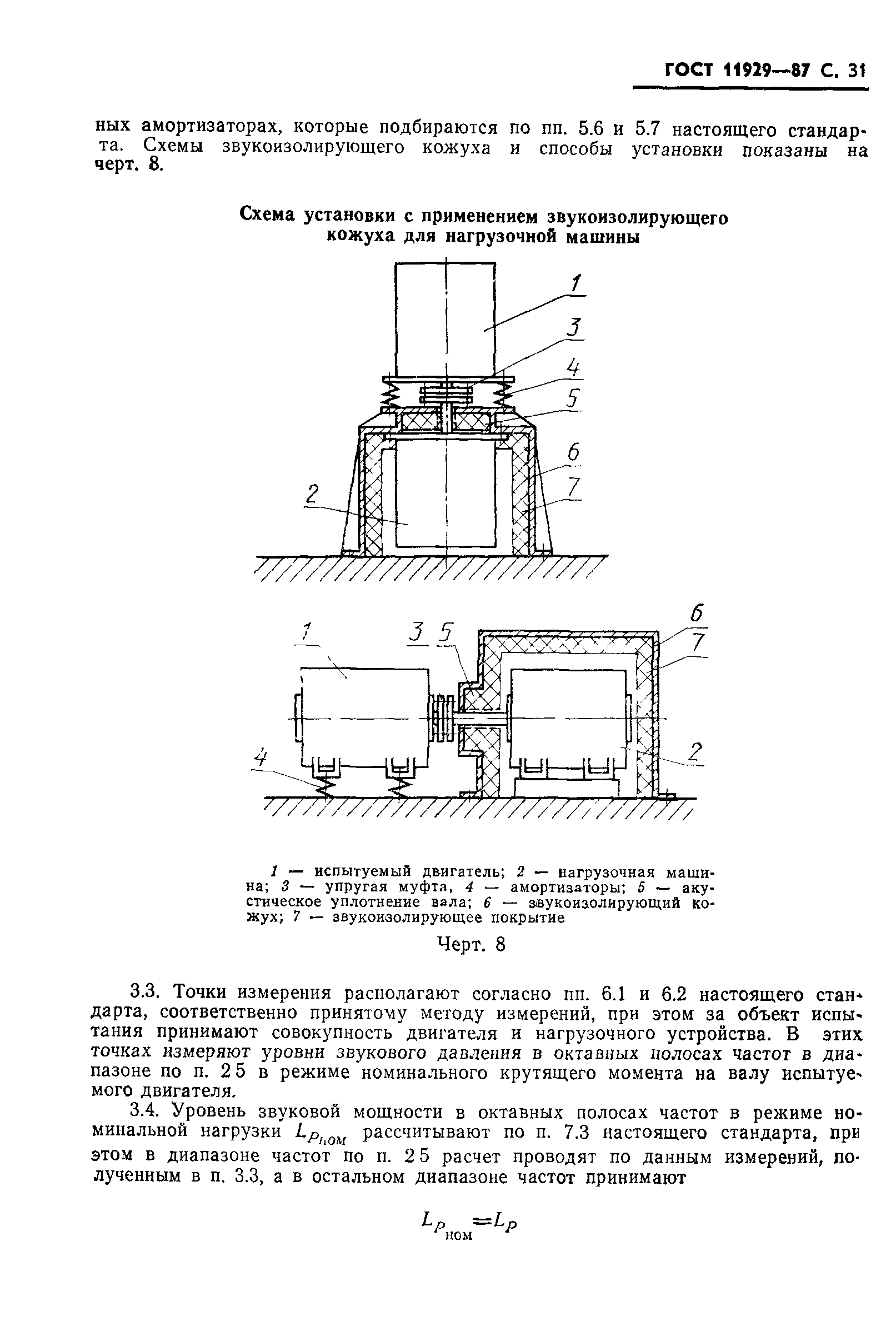 Скачать ГОСТ 11929-87 Машины электрические вращающиеся. Общие методы  испытаний. Определение уровня шума