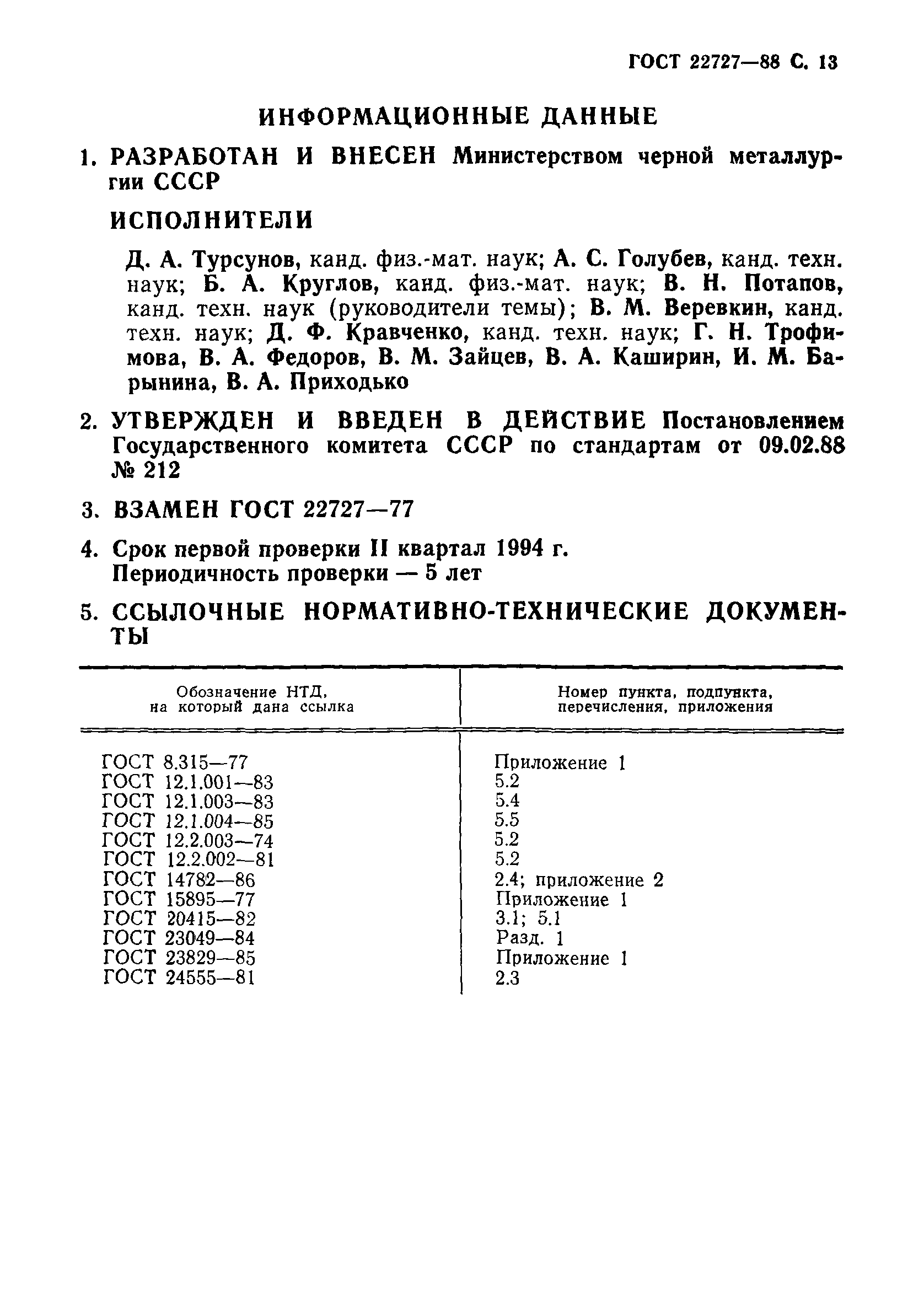 ГОСТ 22727-88