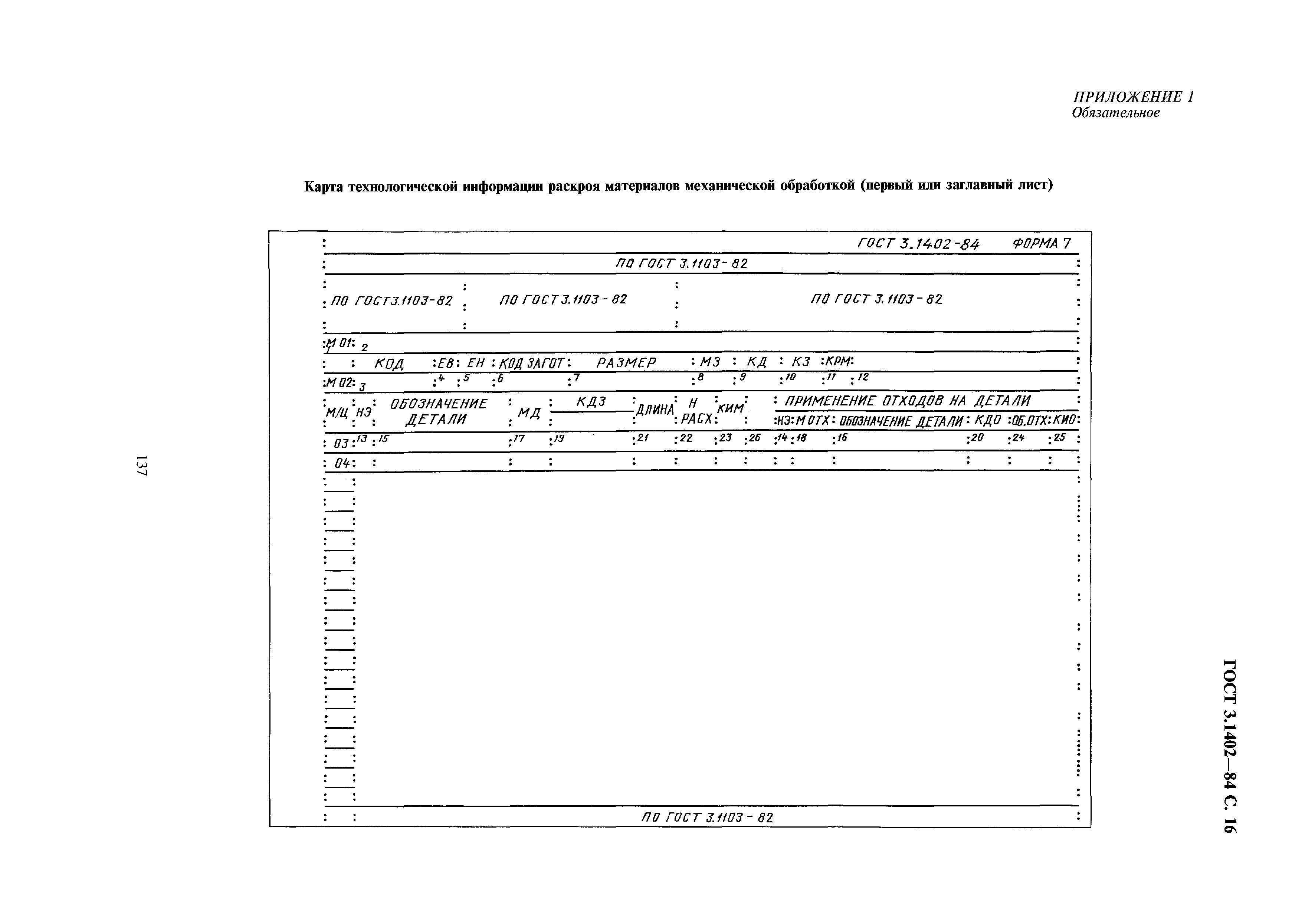 ГОСТ 3.1402-84