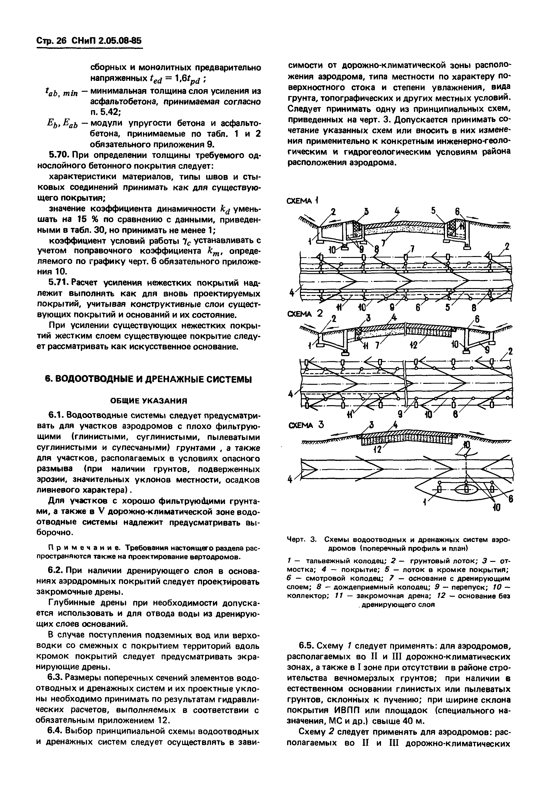 СНиП 2.05.08-85