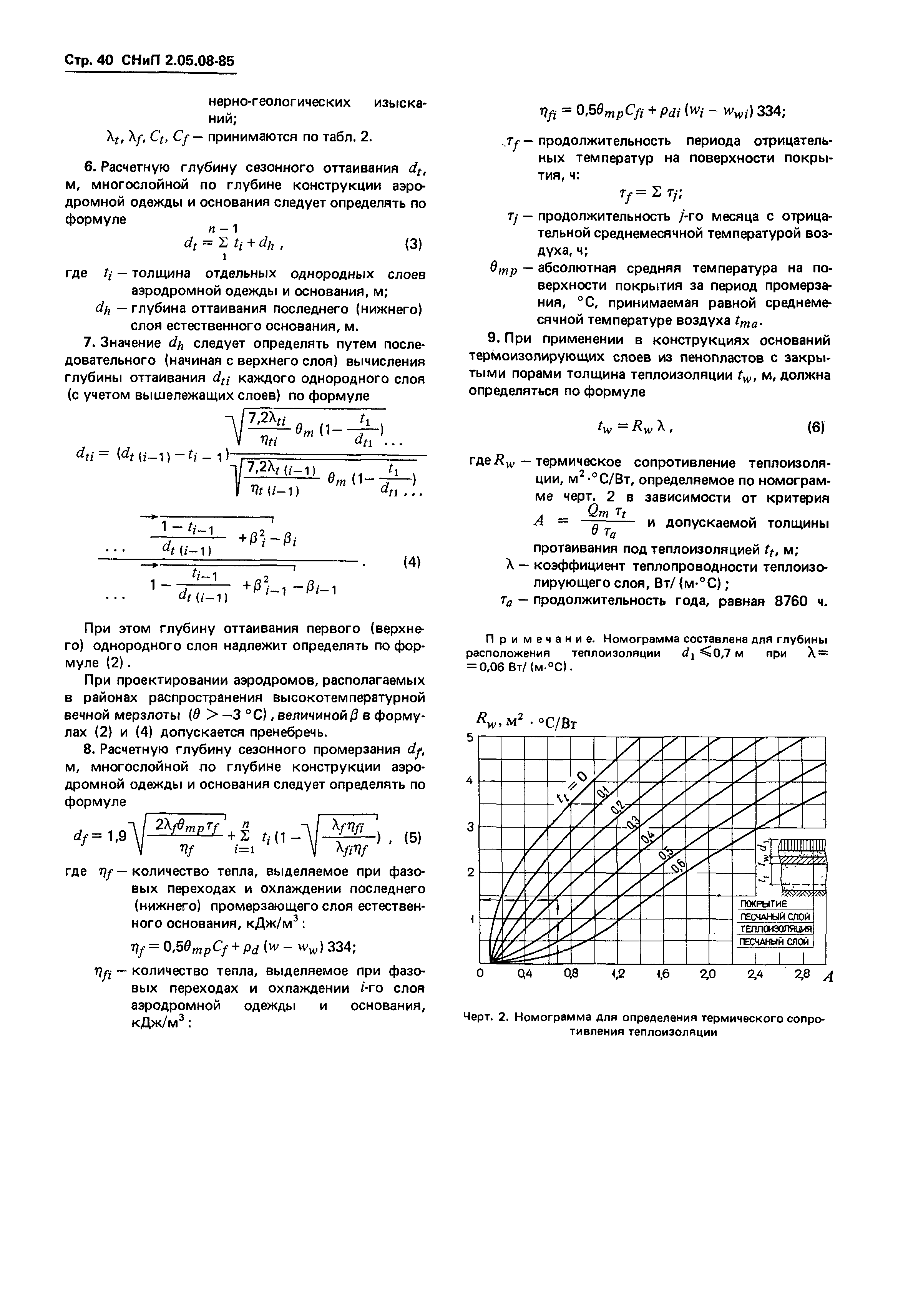 СНиП 2.05.08-85