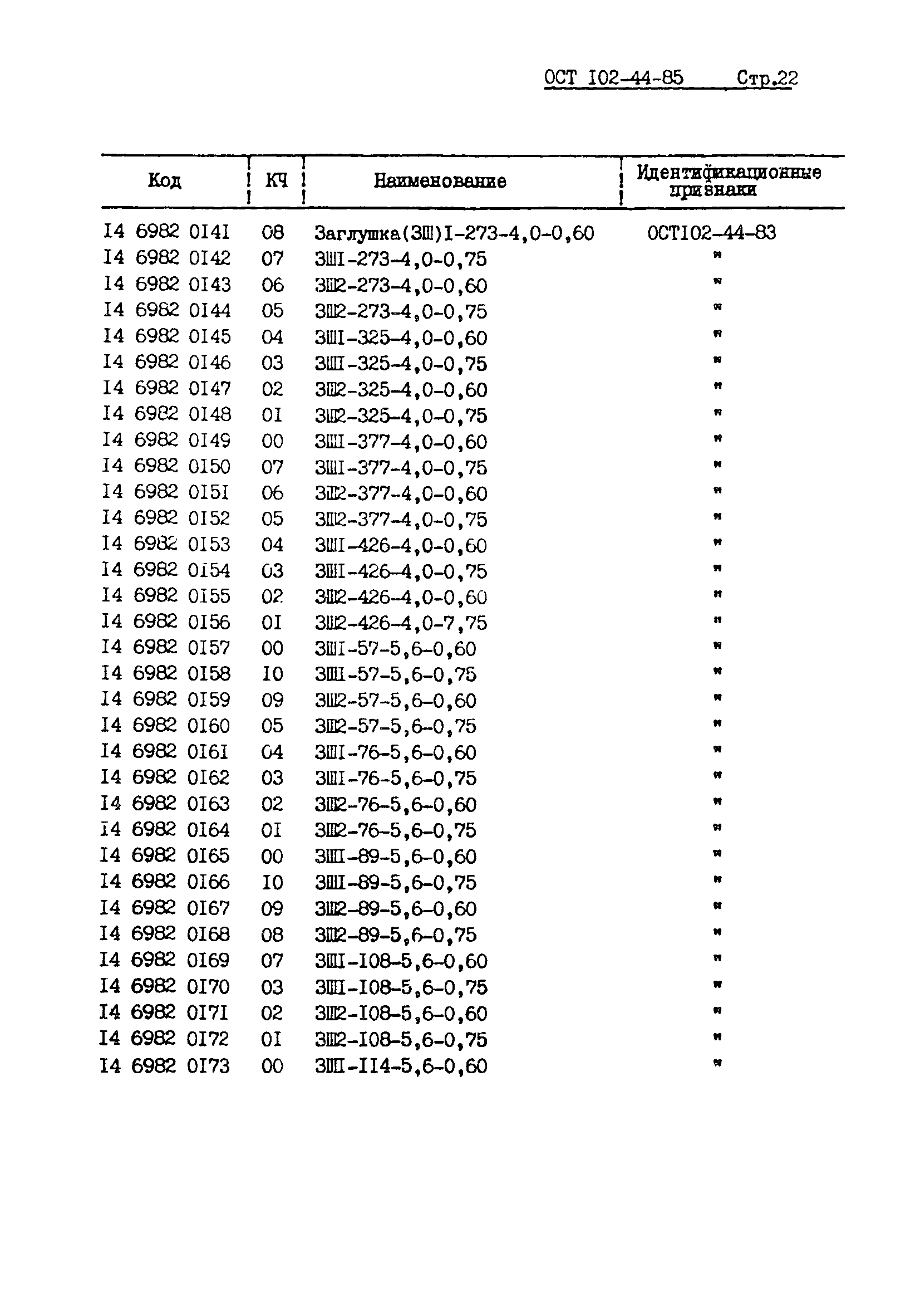 ОСТ 102-44-85