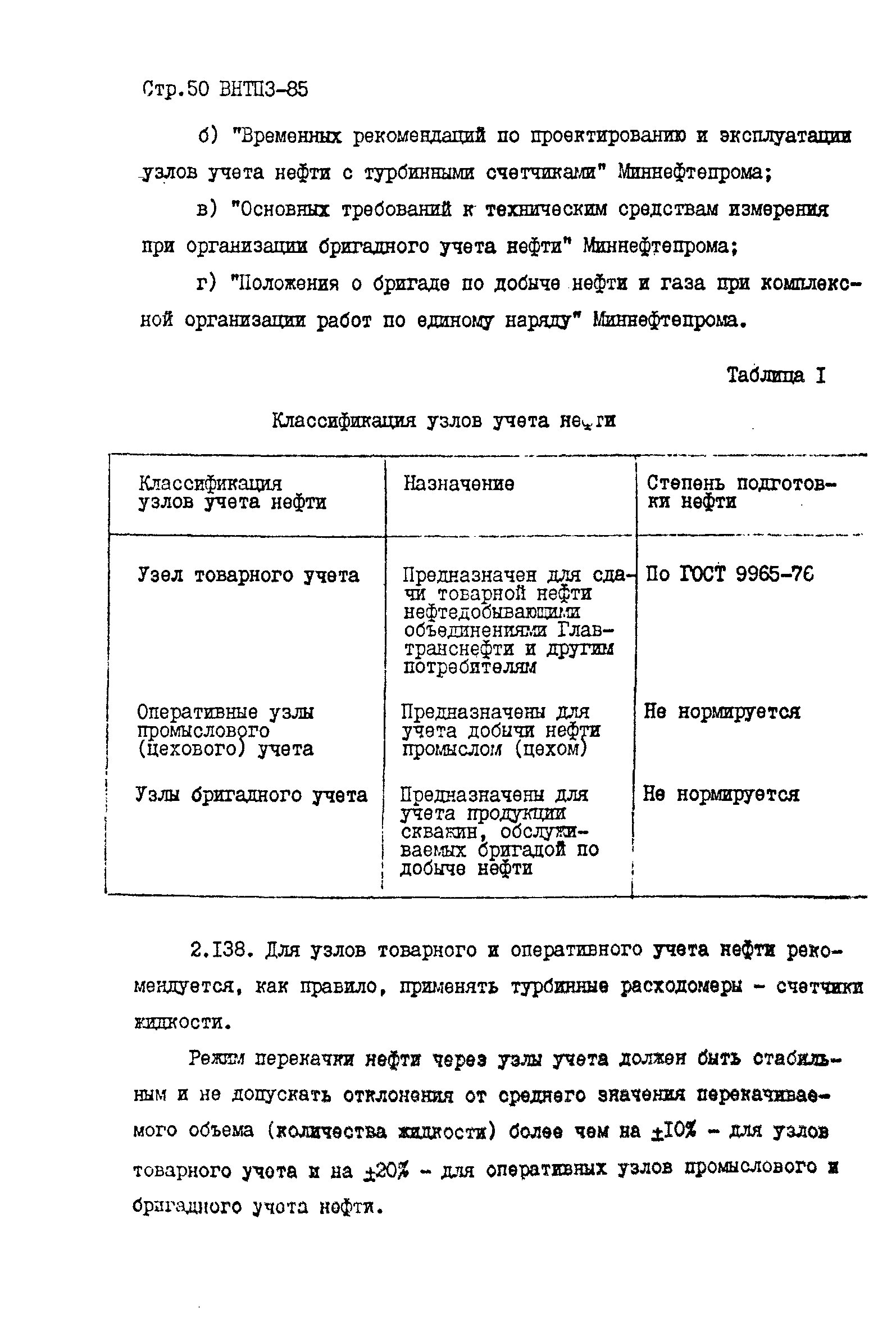 Скачать ВНТП 3-85 Нормы технологического проектирования объектов сбора,  транспорта, подготовки нефти, газа и воды нефтяных месторождений