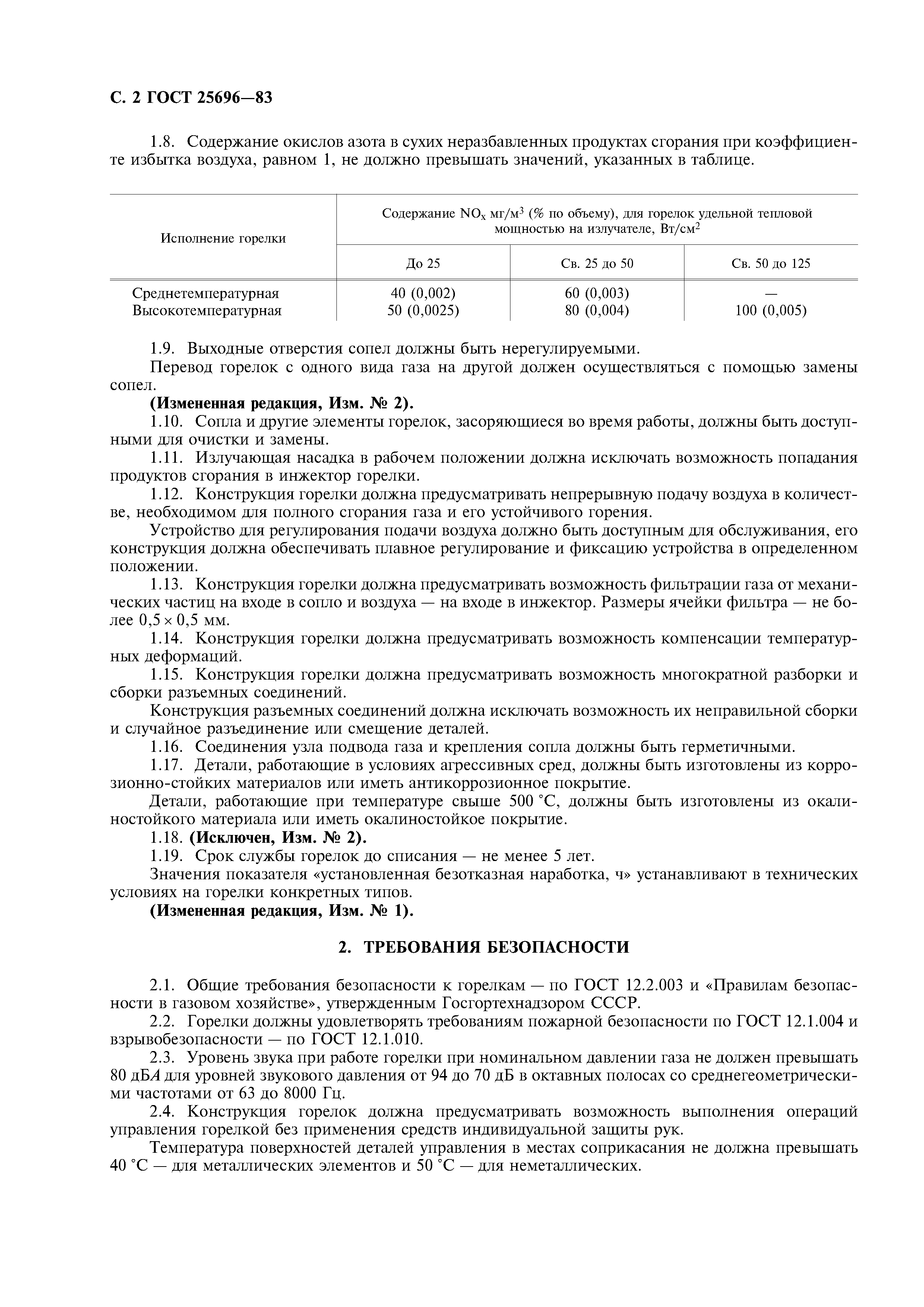 Скачать ГОСТ 25696-83 Горелки газовые инфракрасного излучения. Общие ...
