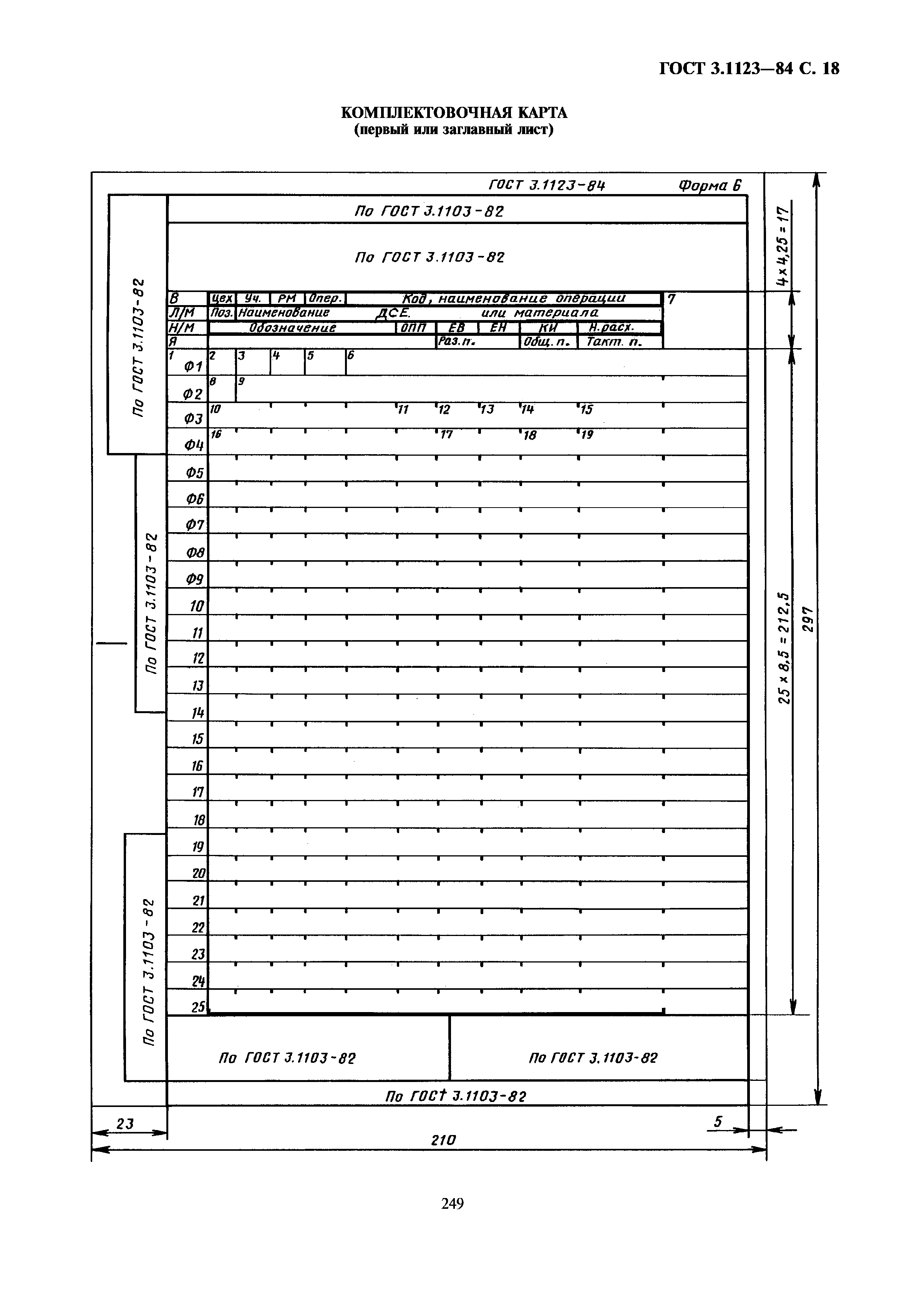 ГОСТ 3.1123-84