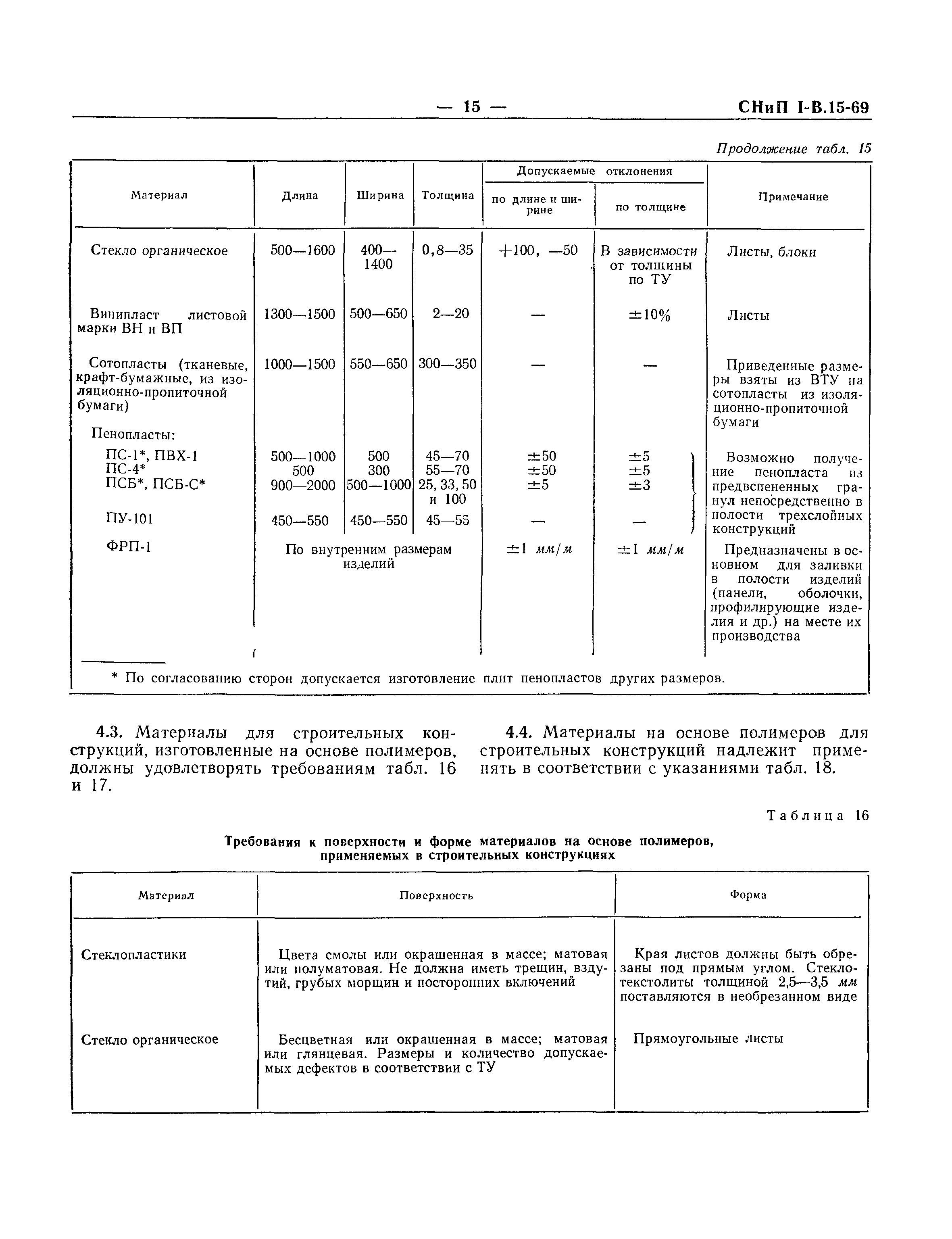 СНиП I-В.15-69