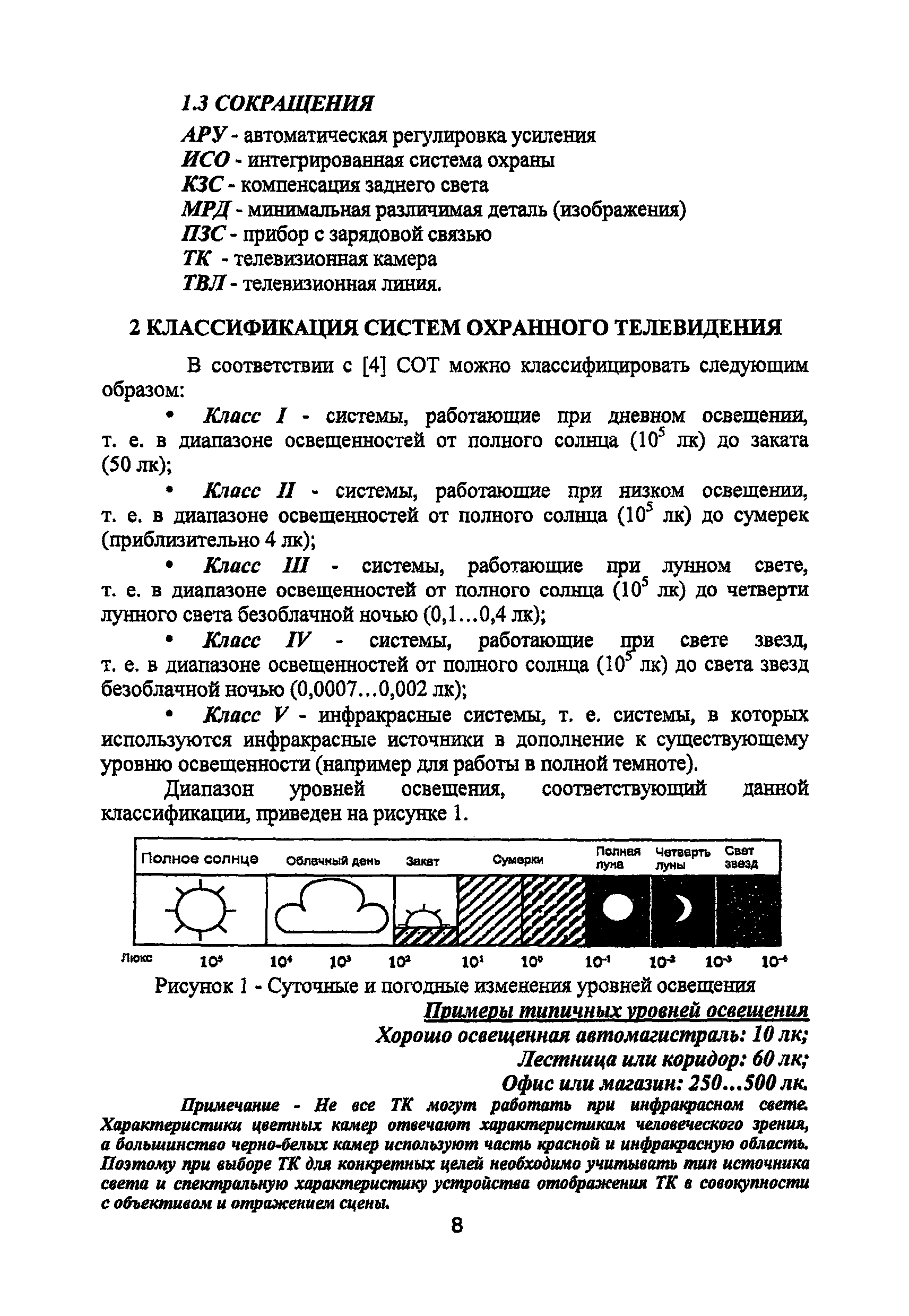 Скачать Р 78.36.008-99 Проектирование и монтаж систем охранного телевидения  и домофонов. Рекомендации