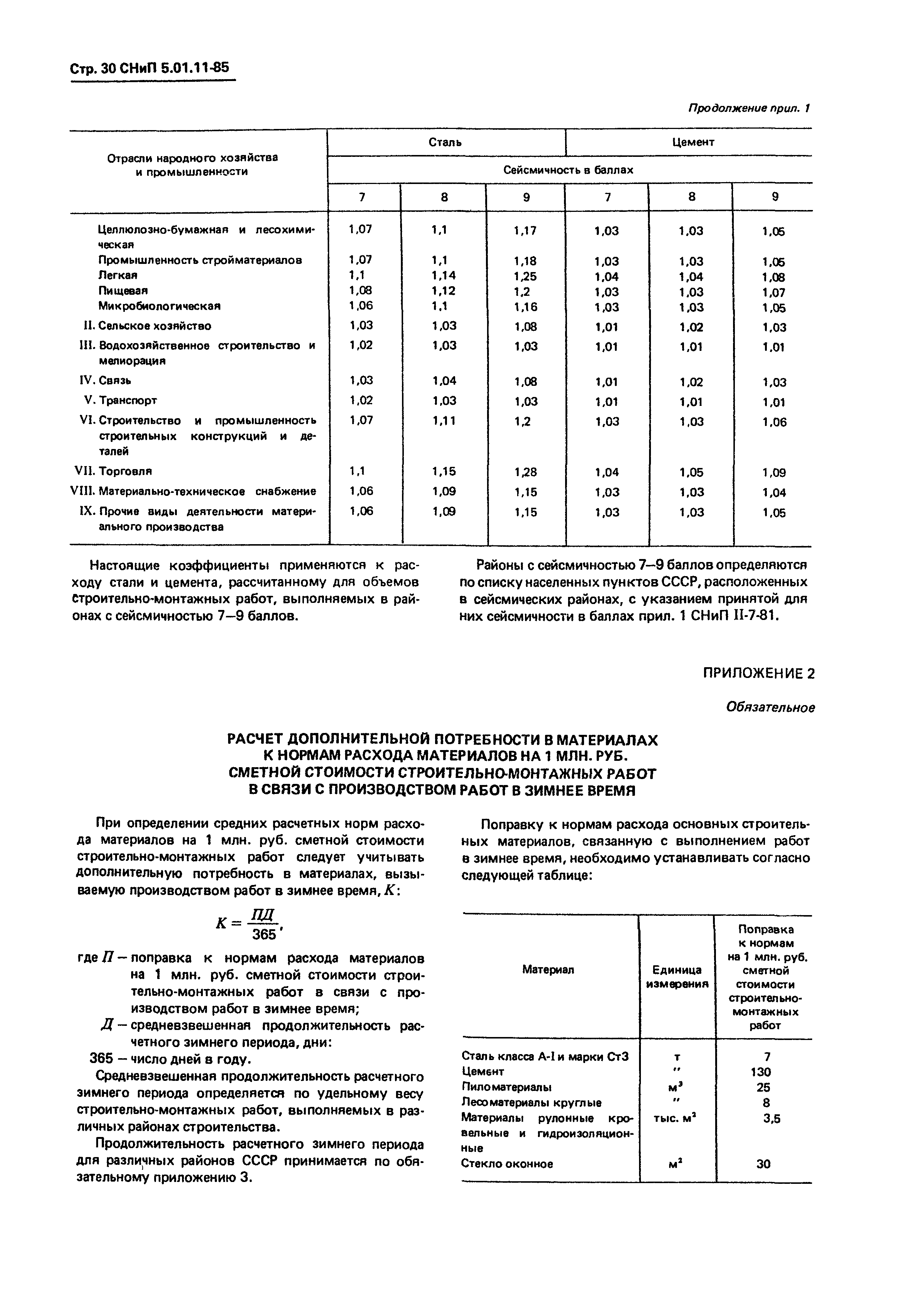 СНиП 5.01.11-85