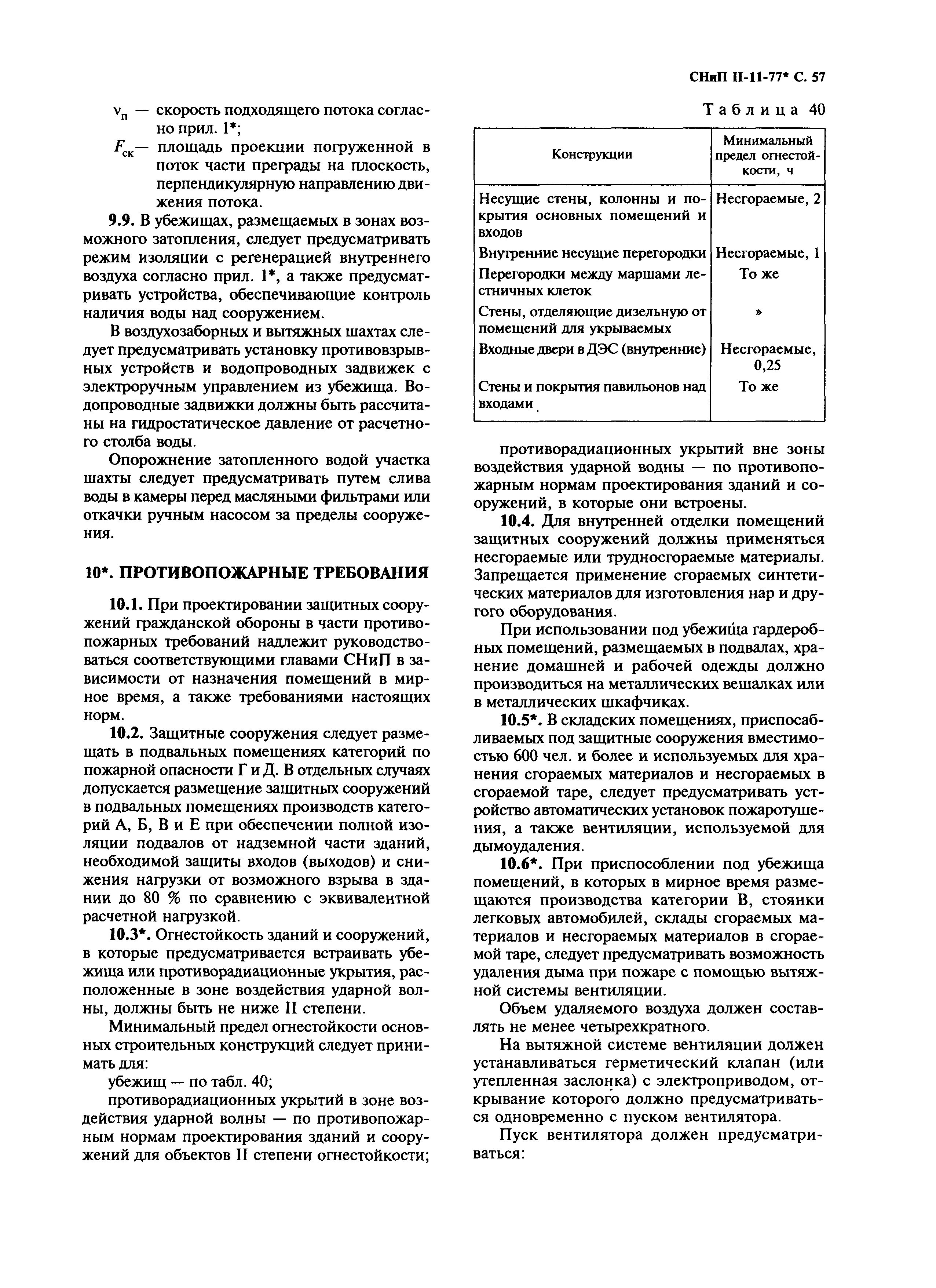 Скачать СНиП II-11-77 Защитные сооружения гражданской обороны