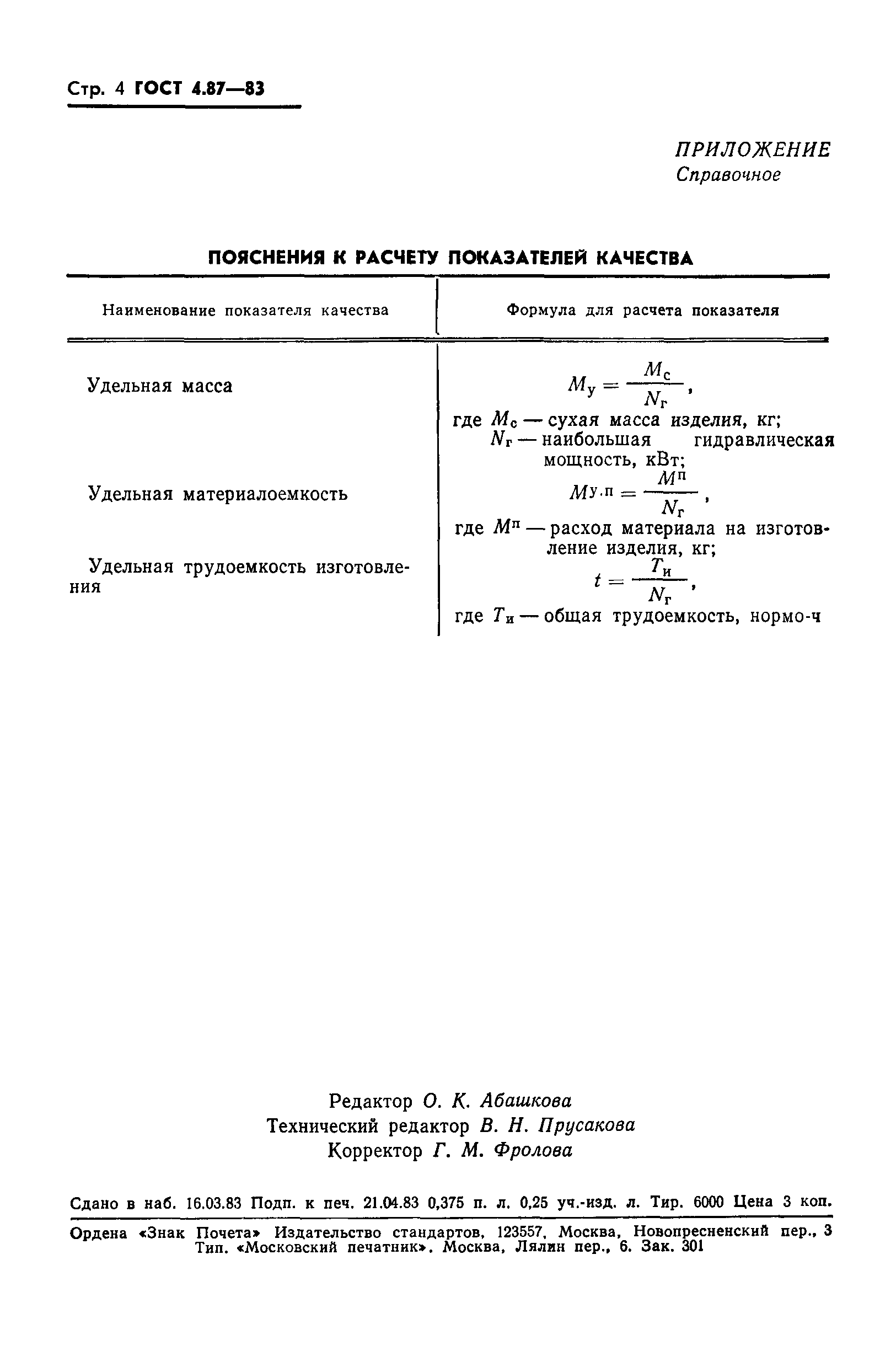 ГОСТ 4.87-83