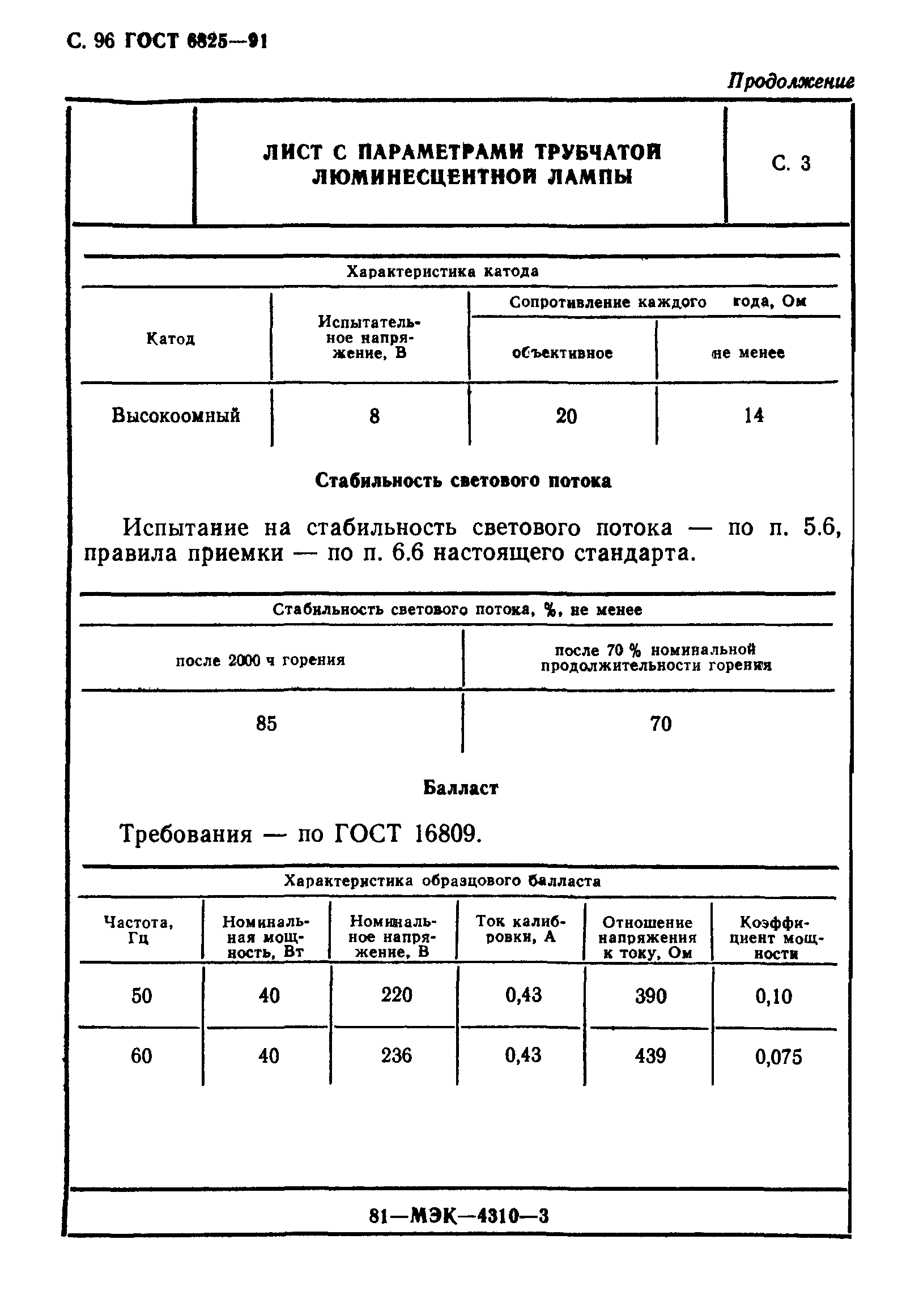 ГОСТ 6825-91