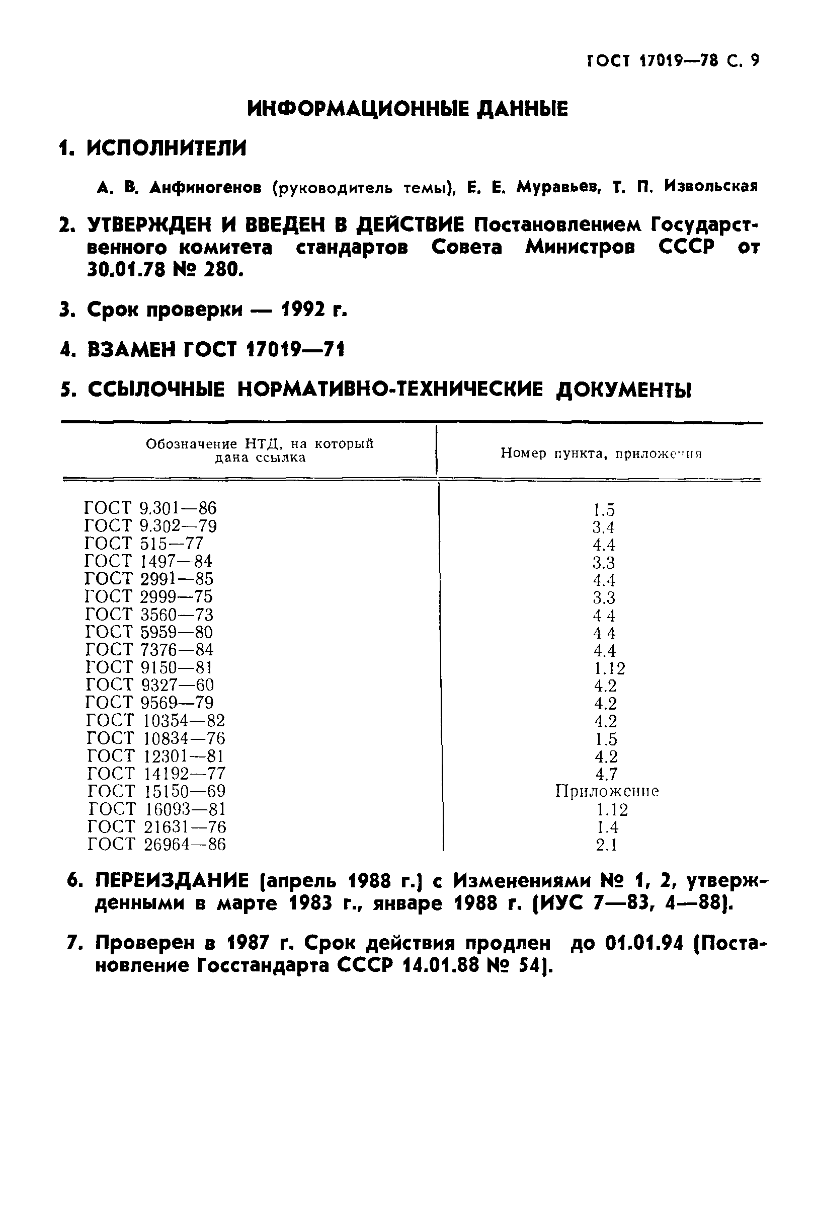 ГОСТ 17019-78