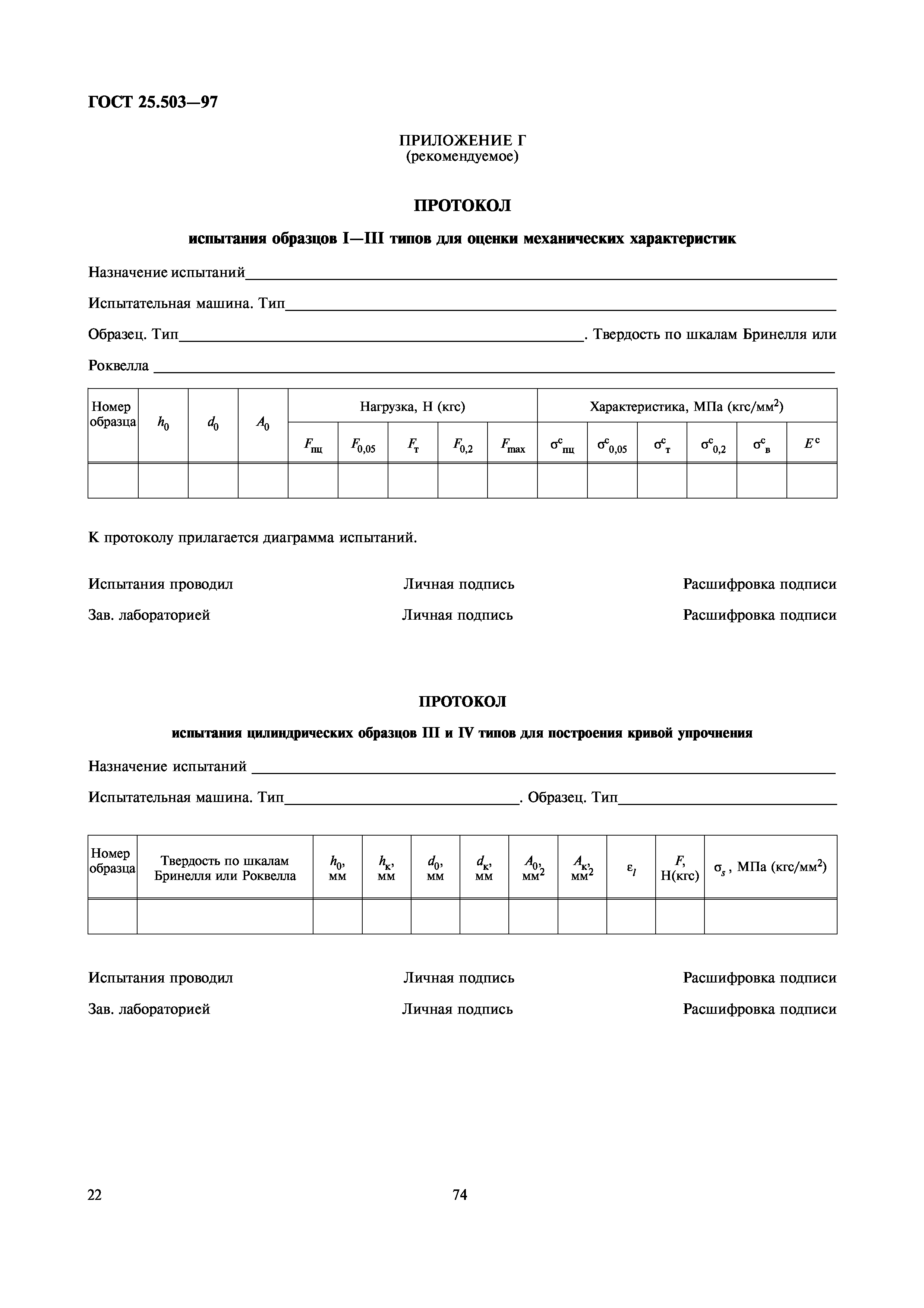 ГОСТ 25.503-97