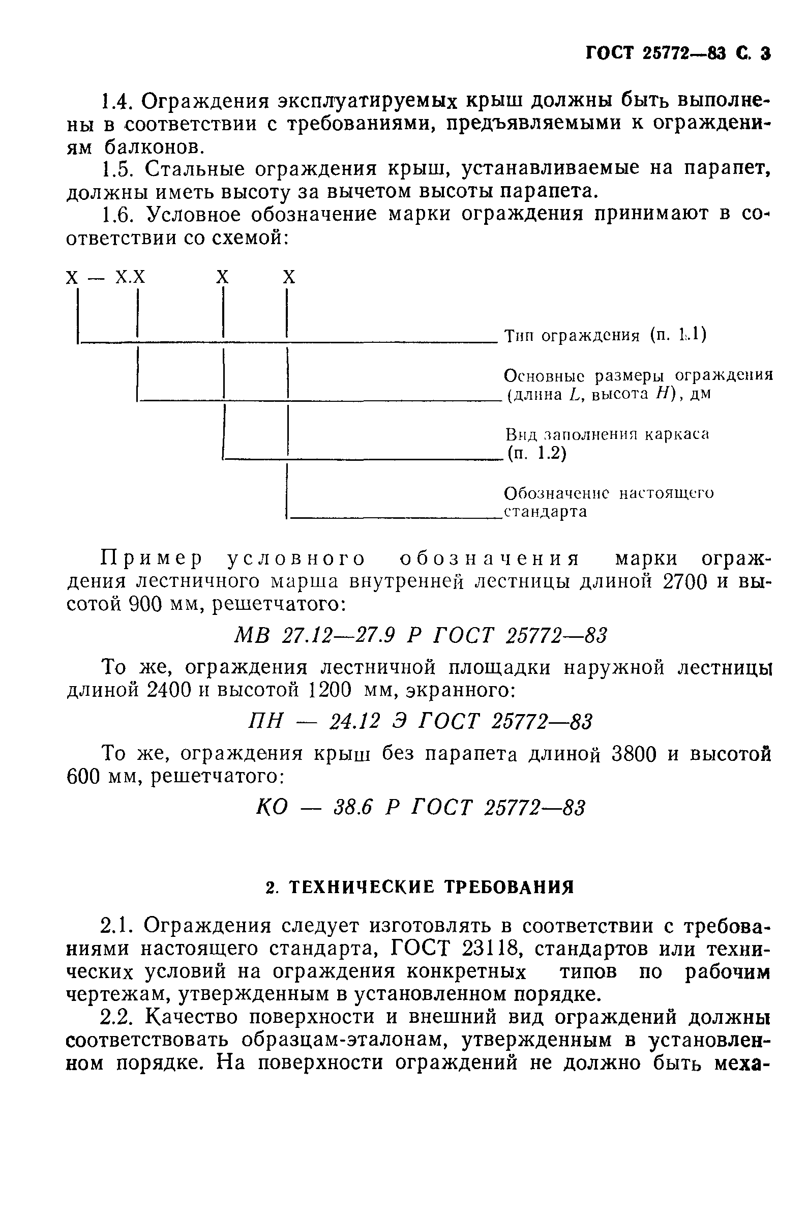 Ограждения кровли - Феролит