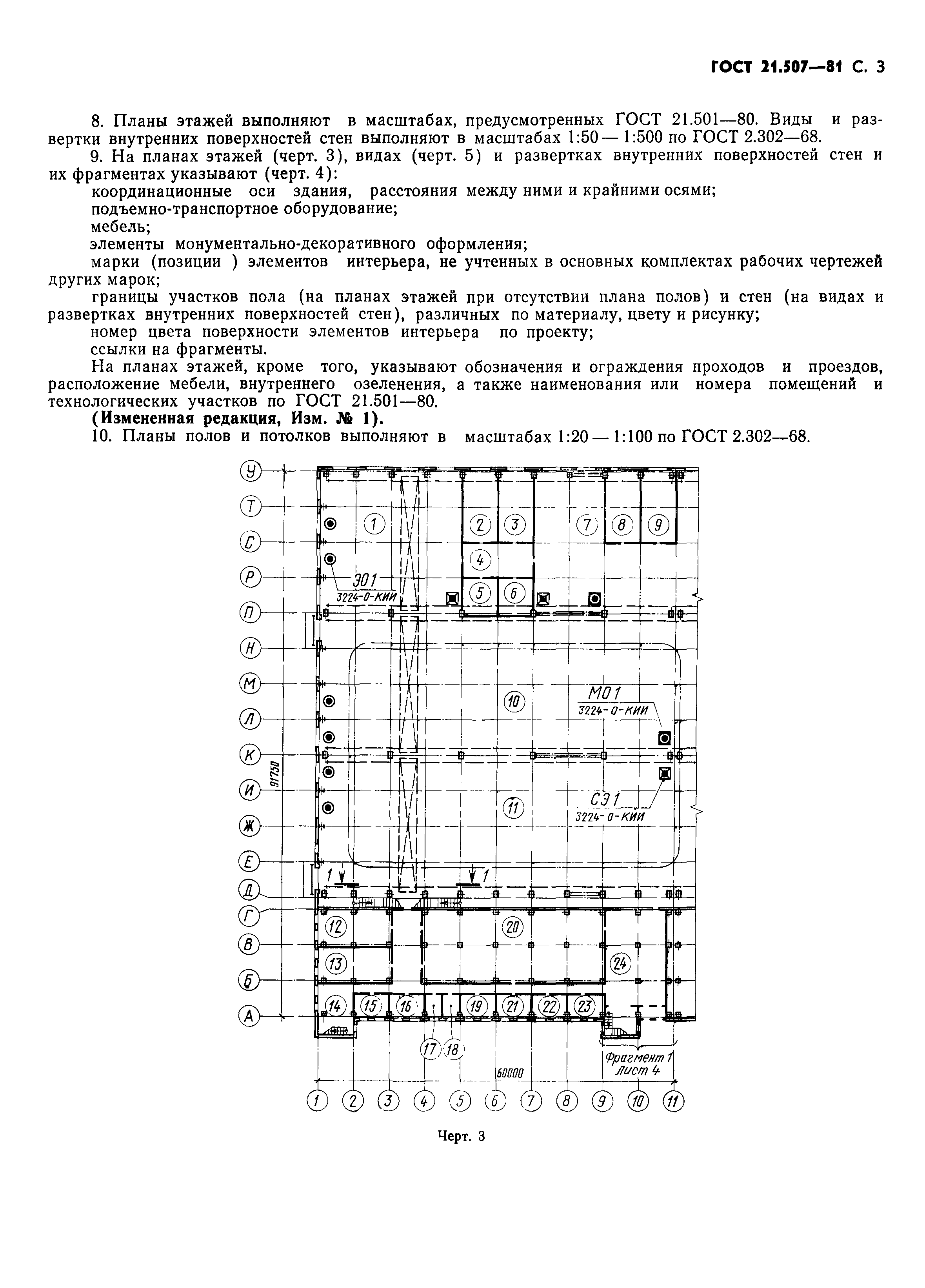 ГОСТ 21 507-81 интерьеры