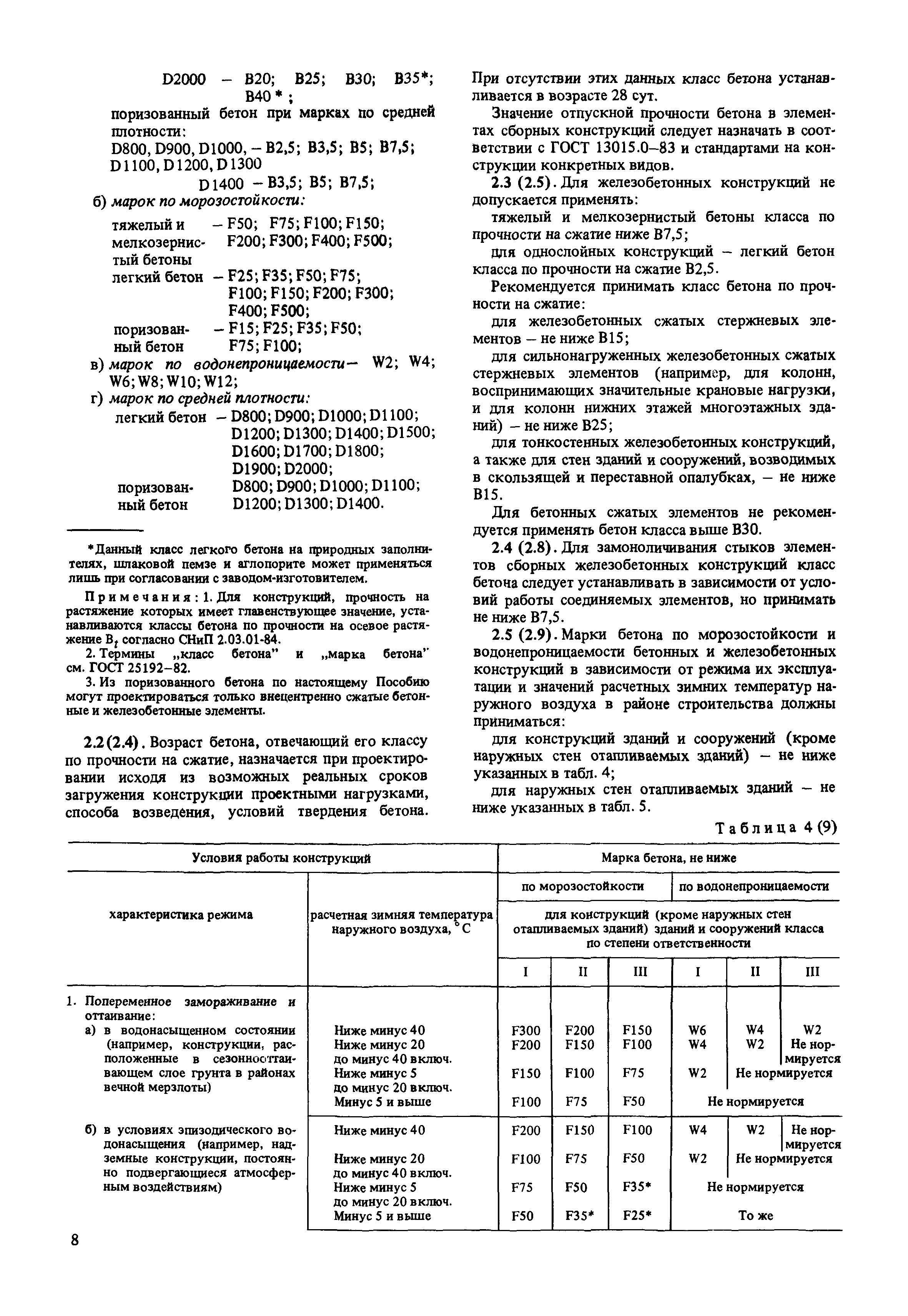 Скачать Пособие к СНиП 2.03.01-84 Пособие по проектированию бетонных и  железобетонных конструкций из тяжелых и легких бетонов без предварительного  напряжения арматуры