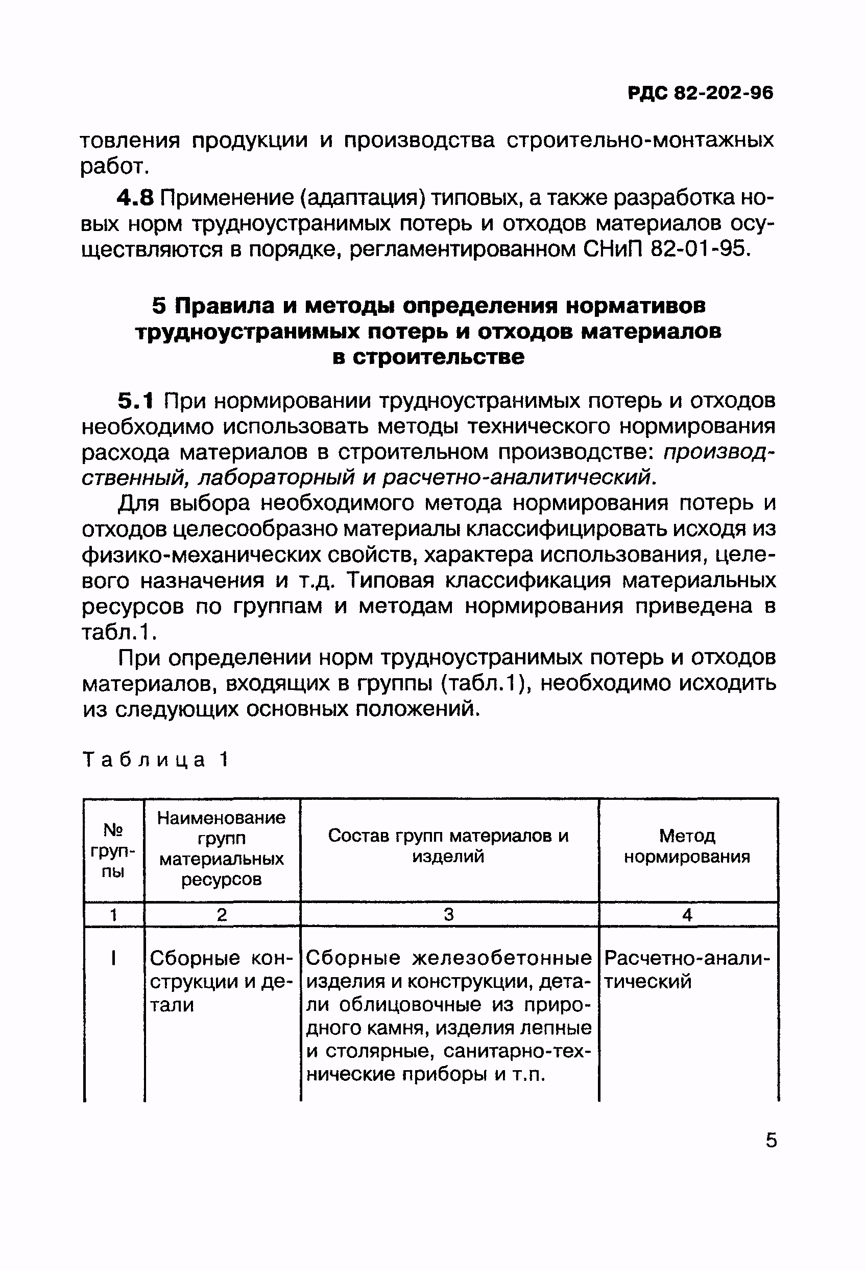 трудноустранимые потери и отходы материалов в строительстве