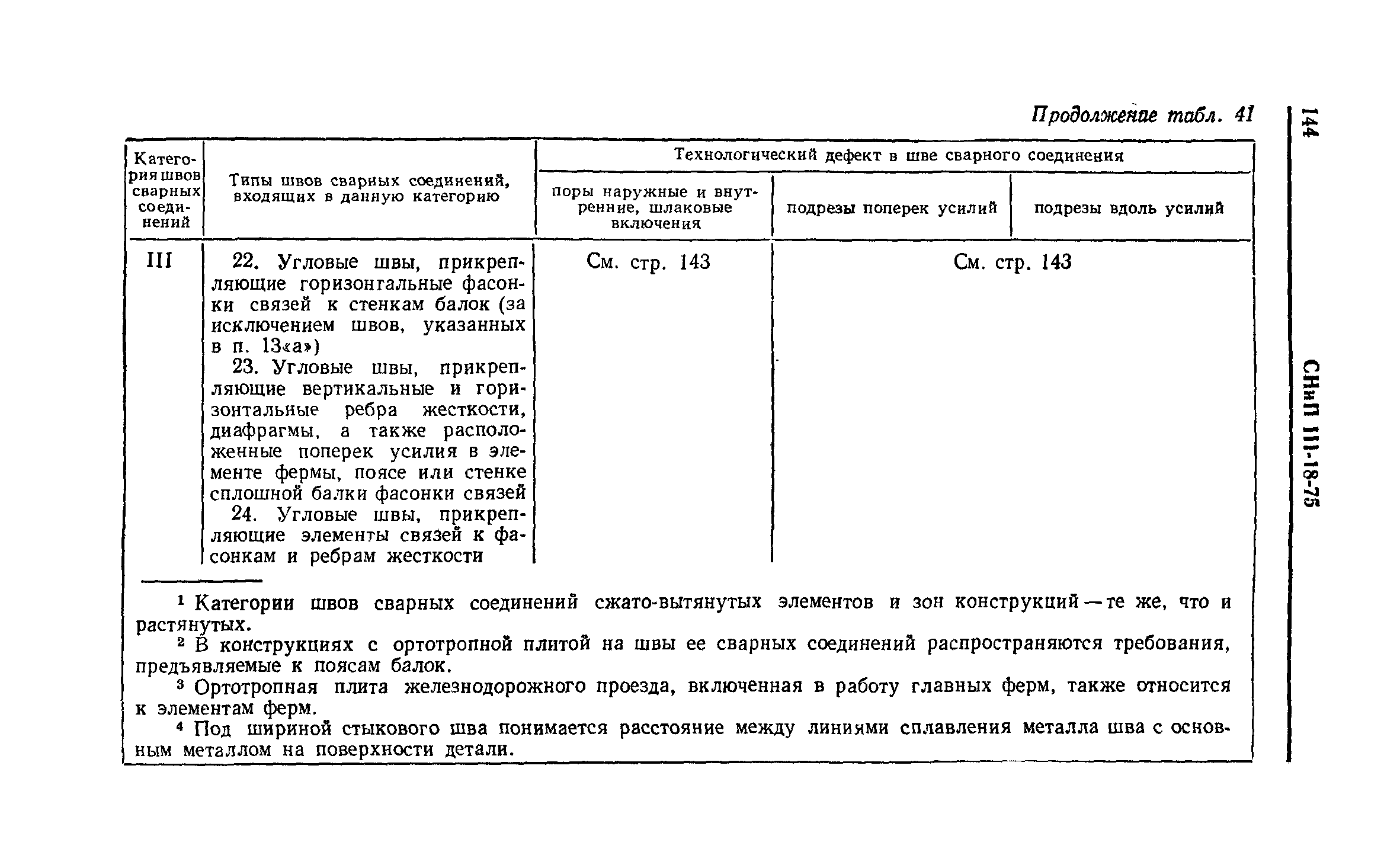 СНиП III-18-75