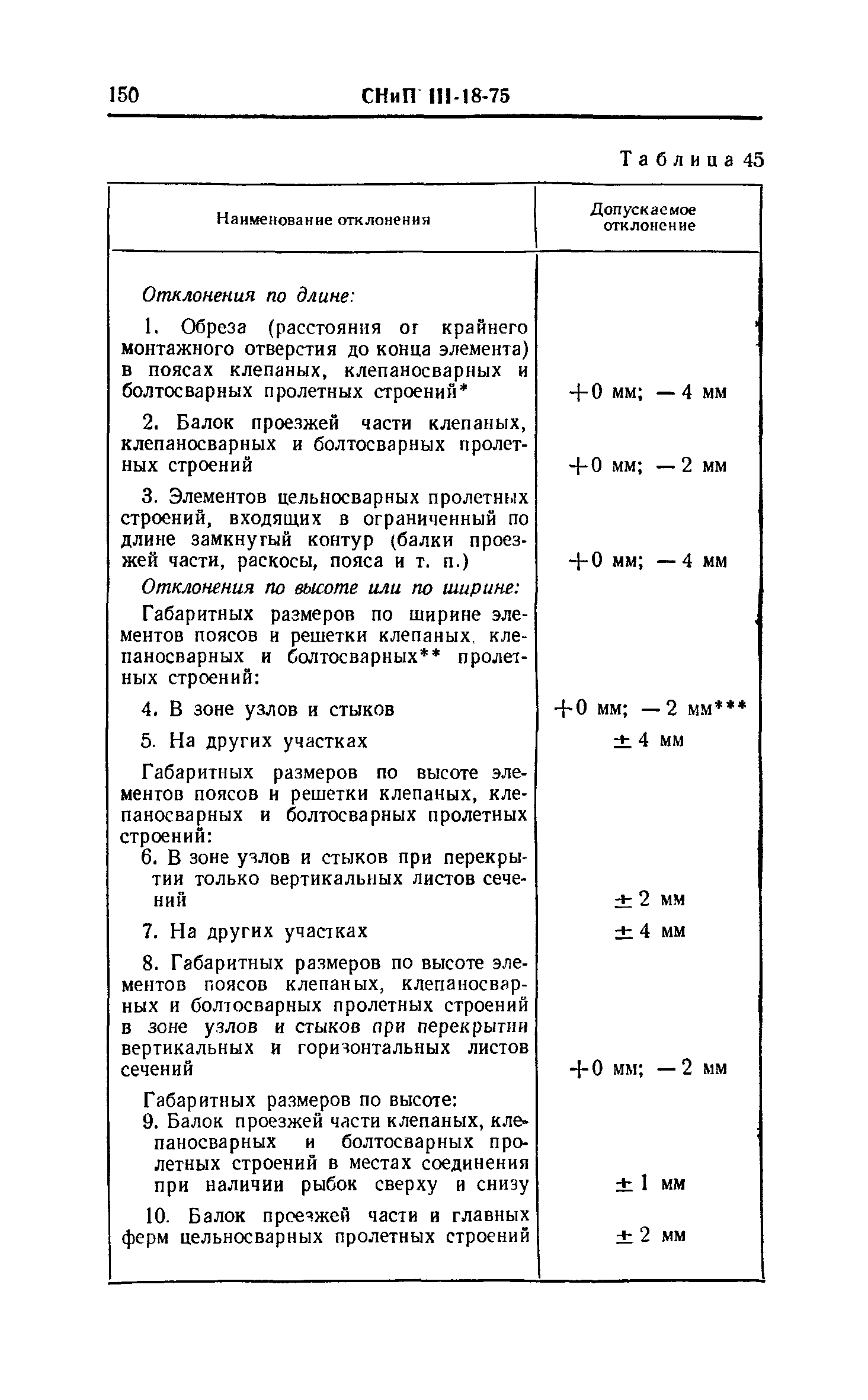 снип 111 18 75 металлические конструкции