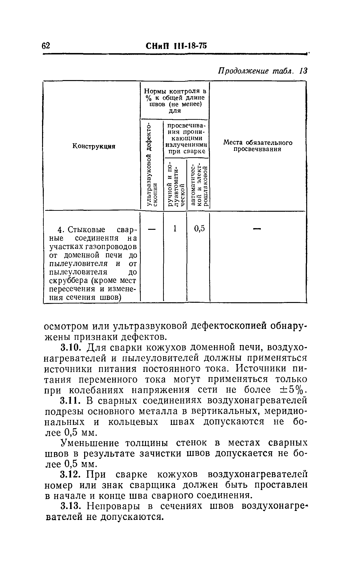 СНиП III-18-75