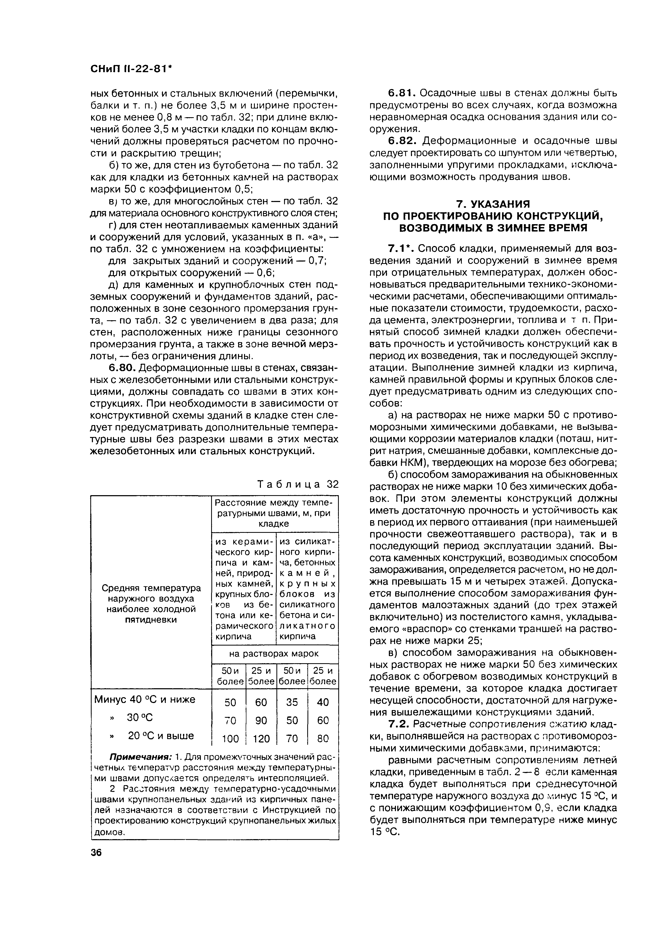 СНиП II-22-81*