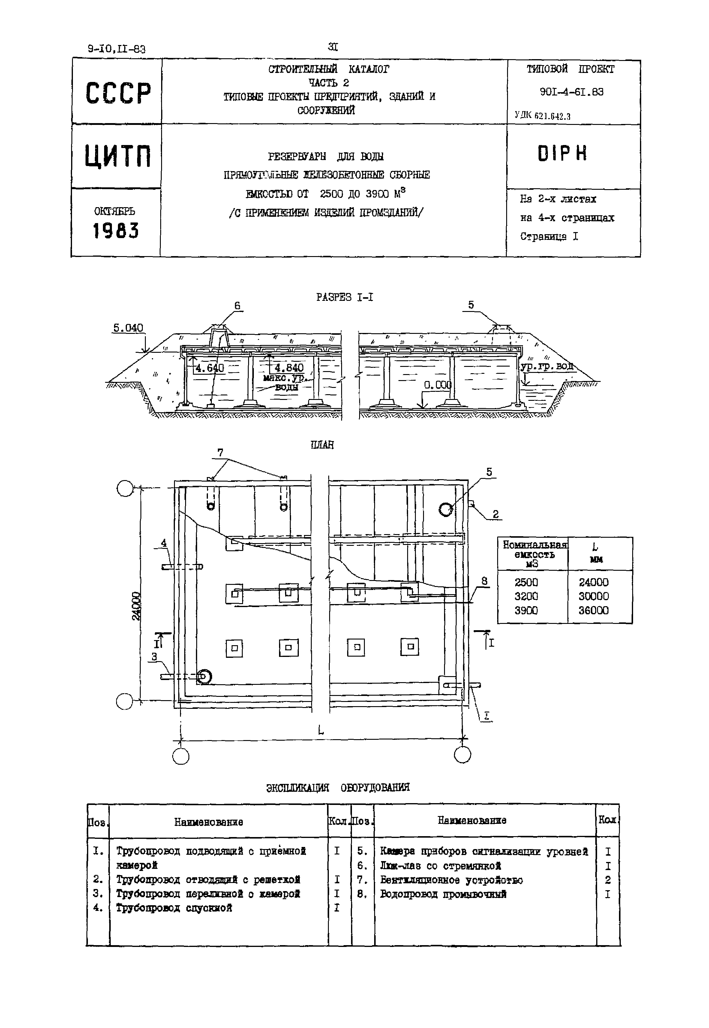 Типовой проект 901-4-61.83