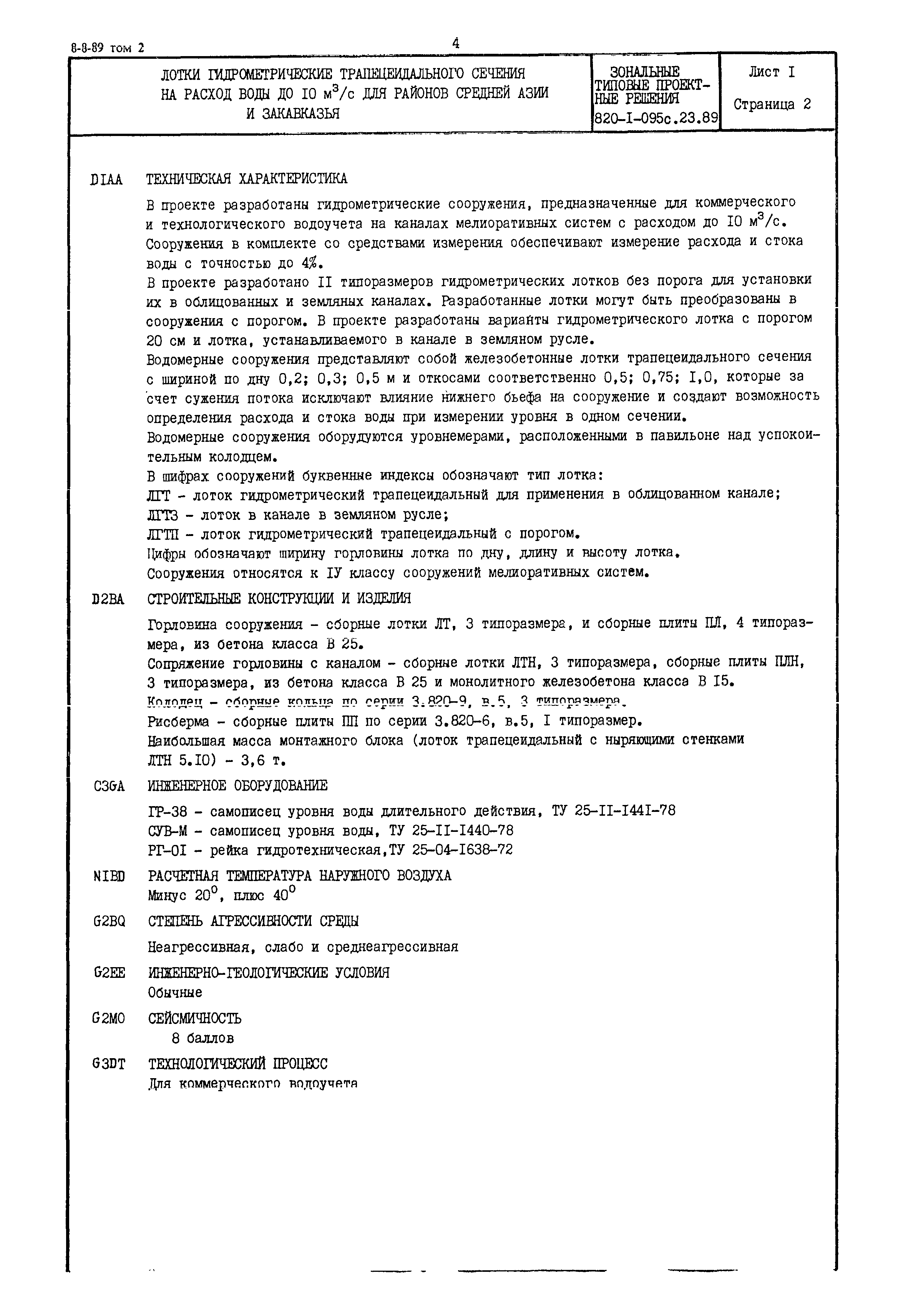 Типовые проектные решения 820-1-095с.23.89