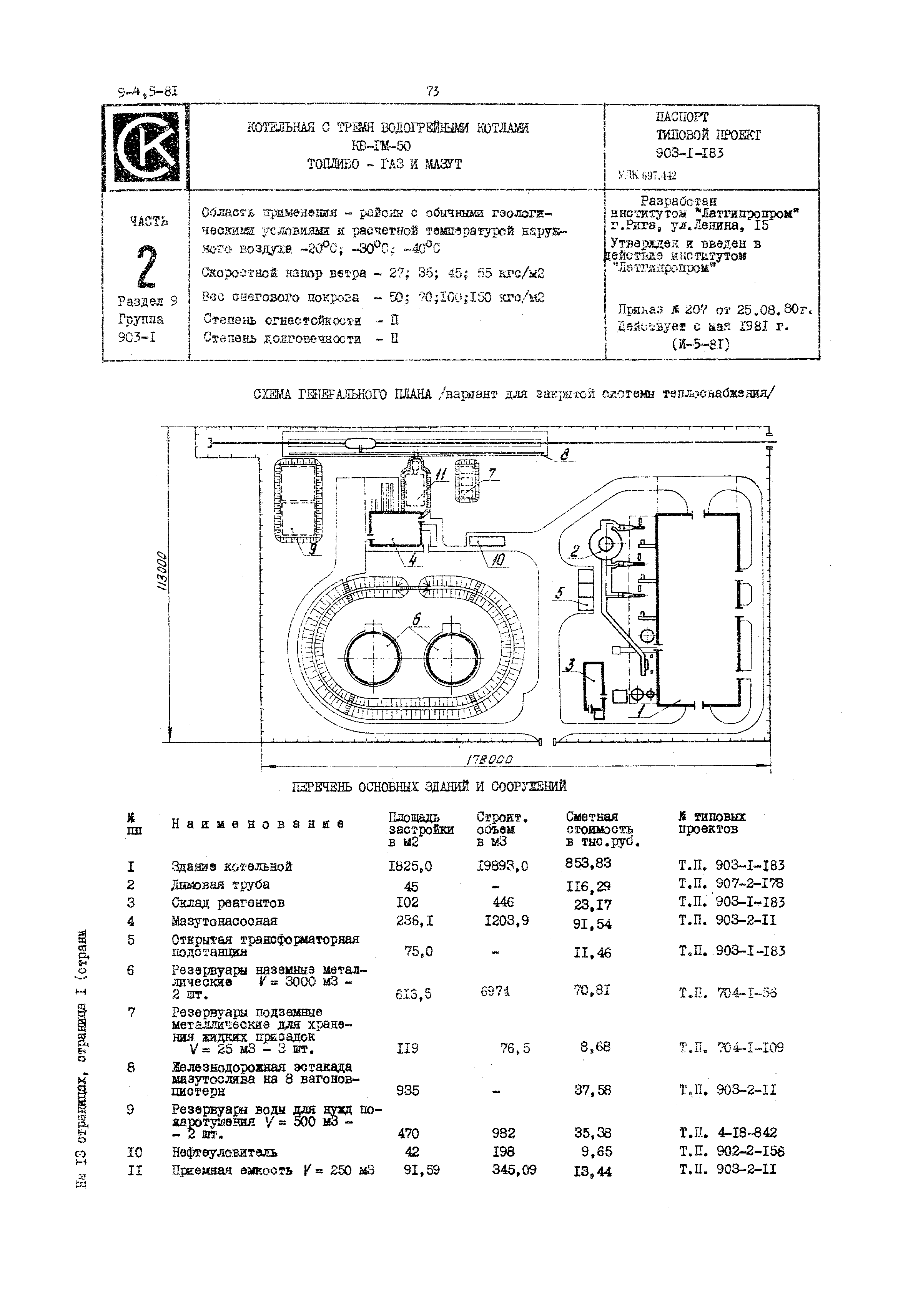 Типовой проект 903-1-183