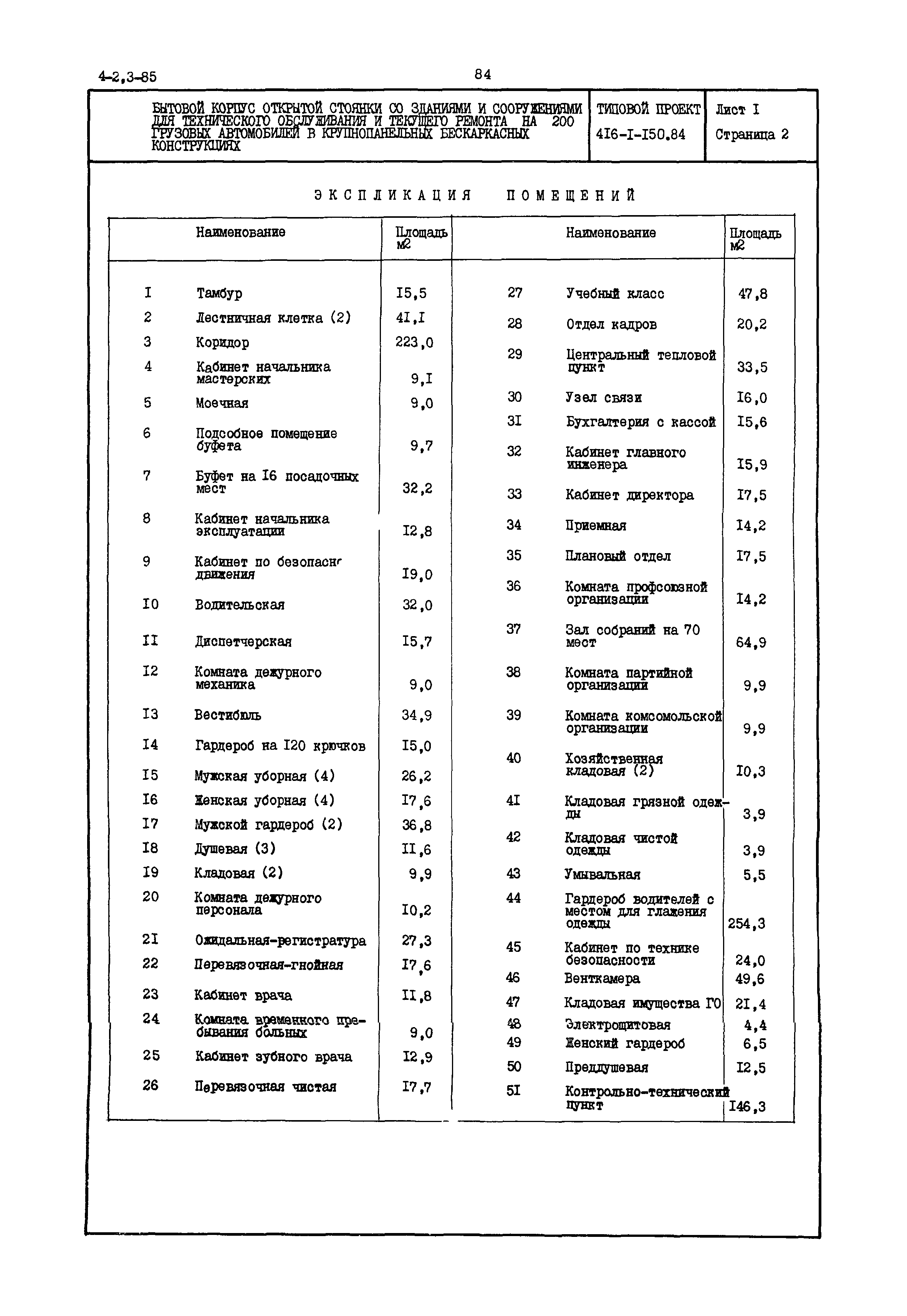 Типовой проект 416-1-150.84