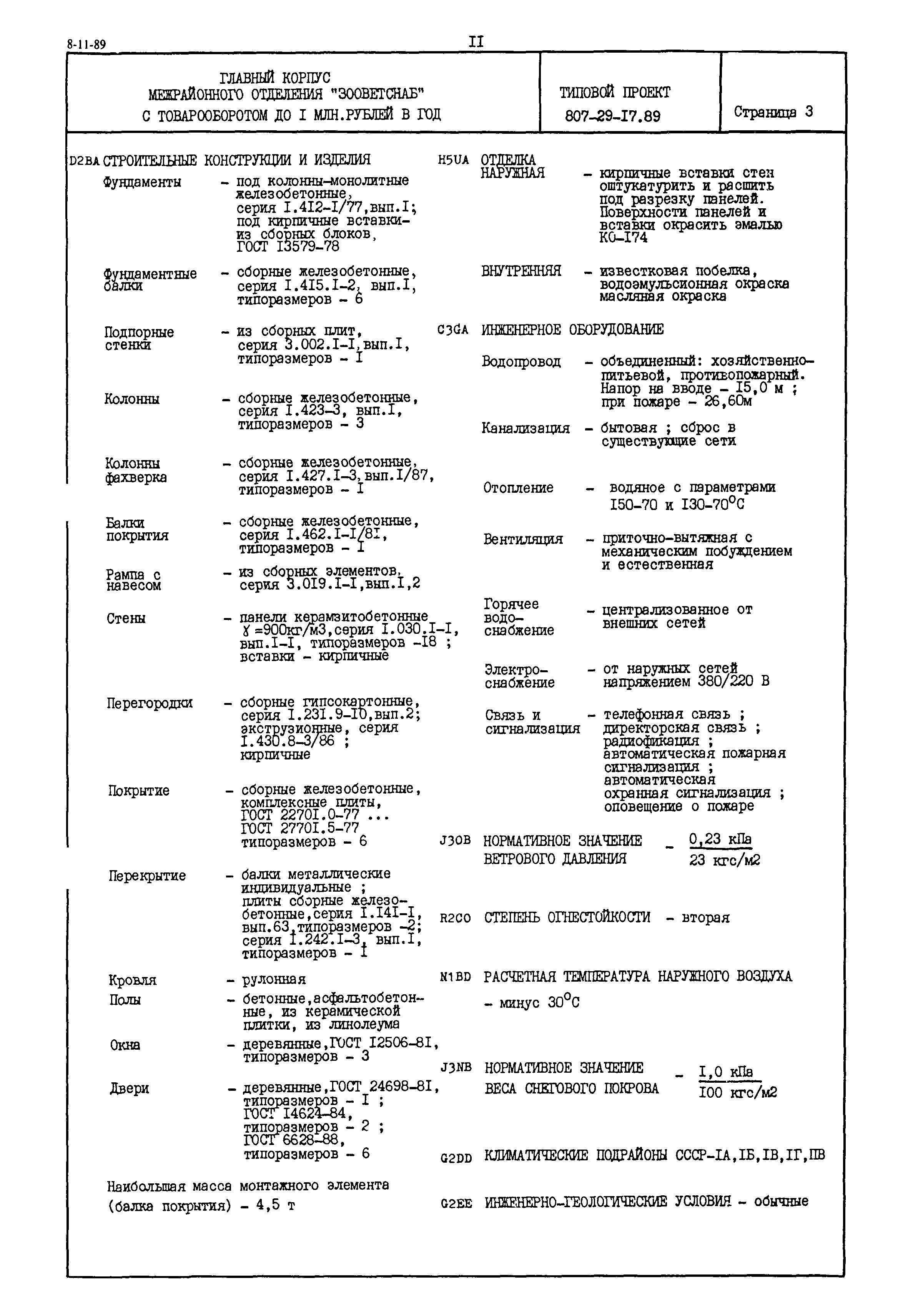 Типовой проект 807-29-17.89