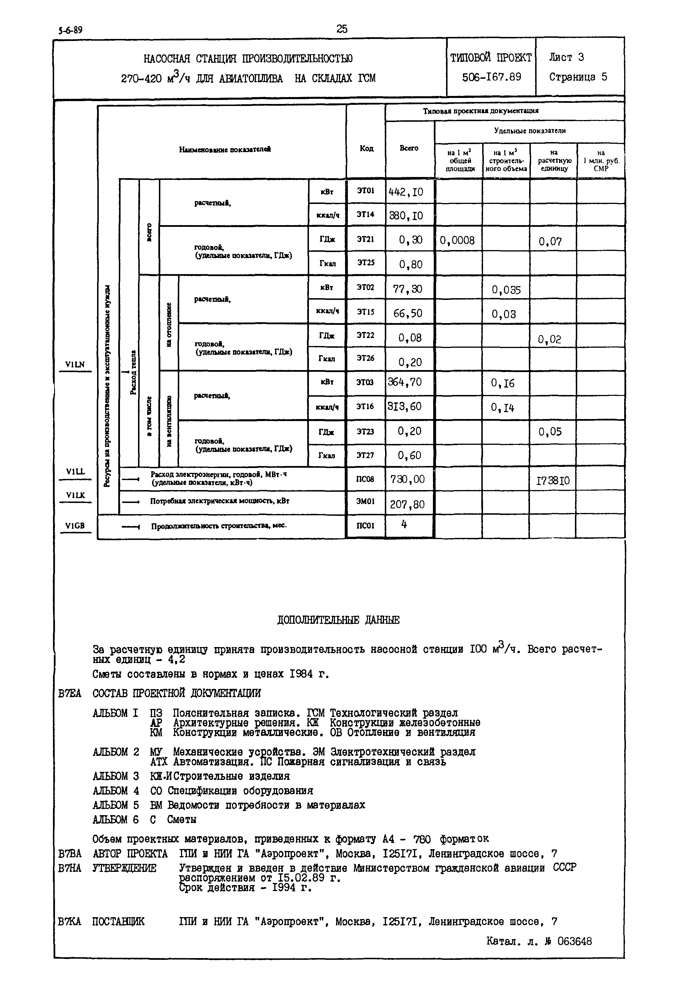 Типовой проект 506-167.89