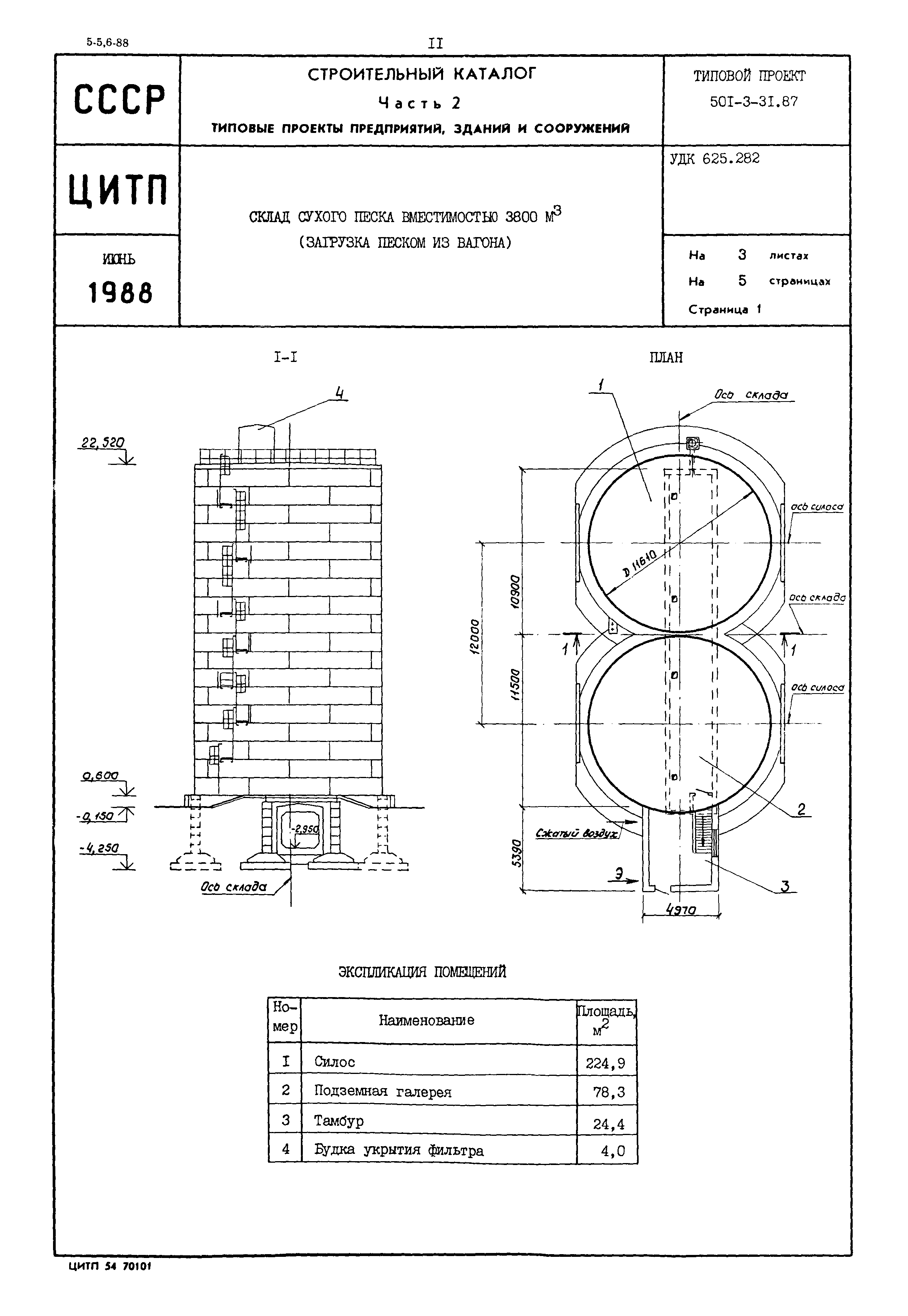 Типовой проект 501-3-31.87
