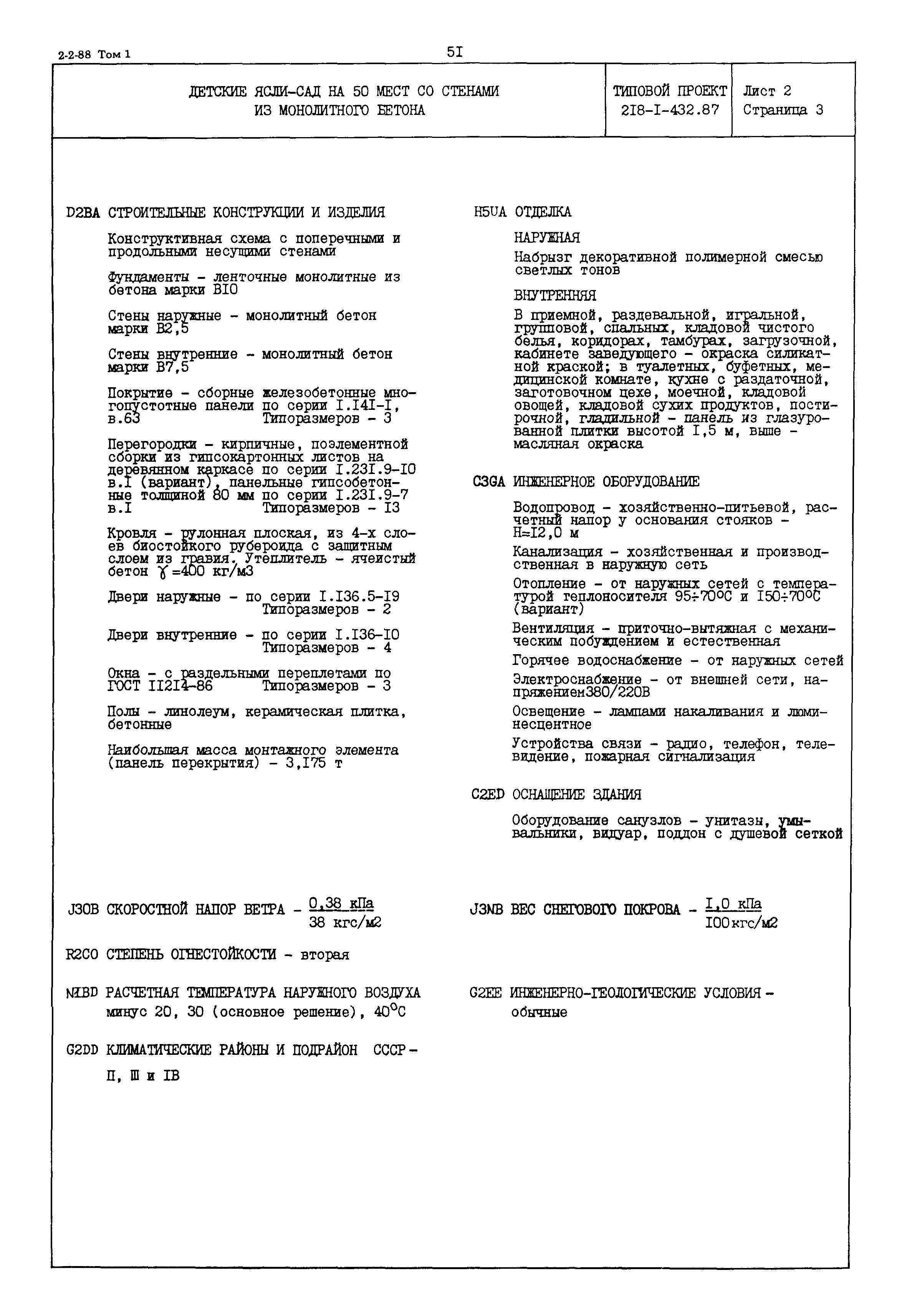 Типовой проект 218-1-432.87