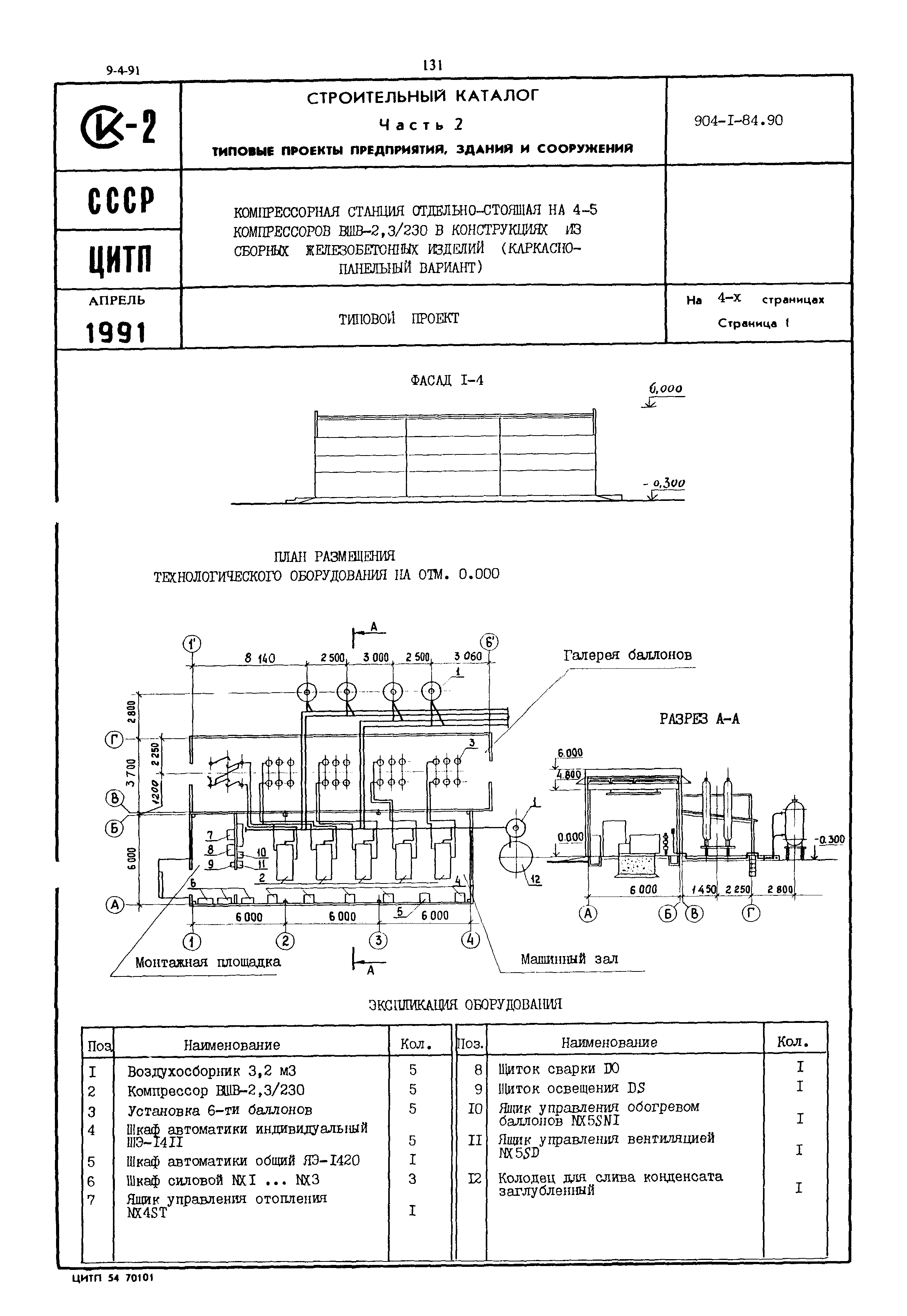 Типовой проект 904-1-84.90