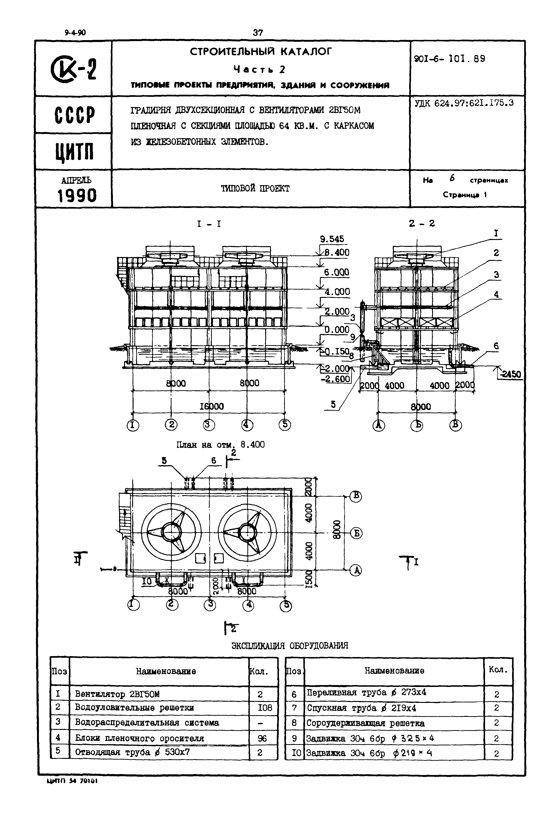Типовой проект 901-6-101.89