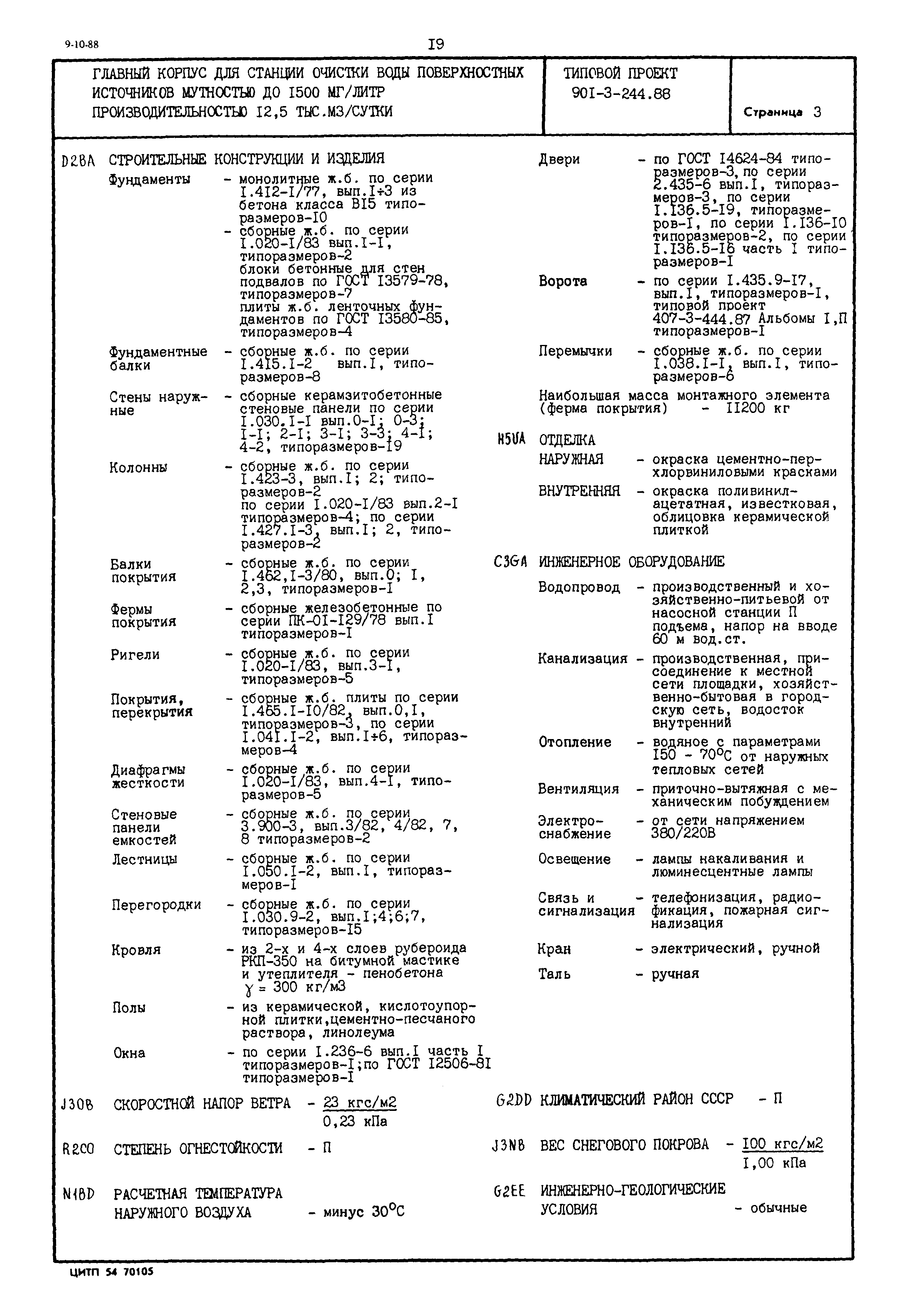 Типовой проект 901-3-244.88