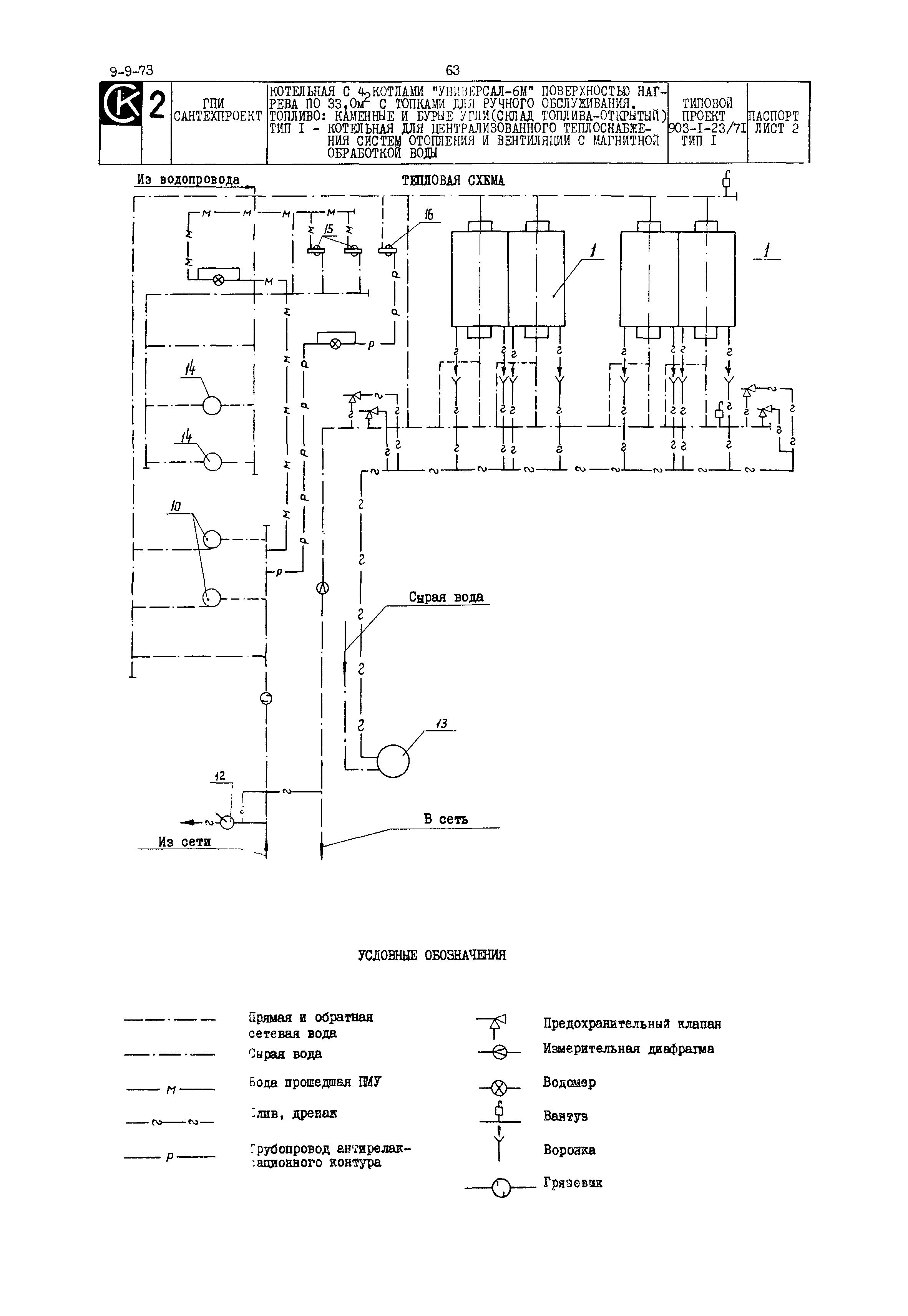 Типовой проект 903-1-23/71