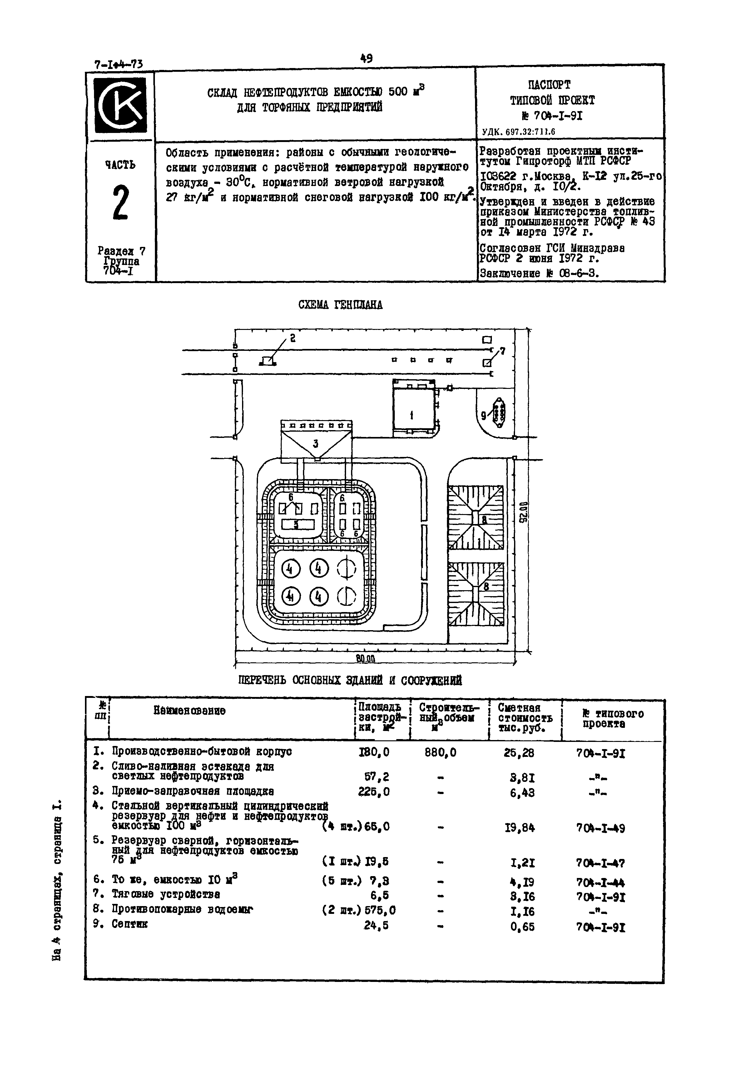 Типовой проект 704-1-91