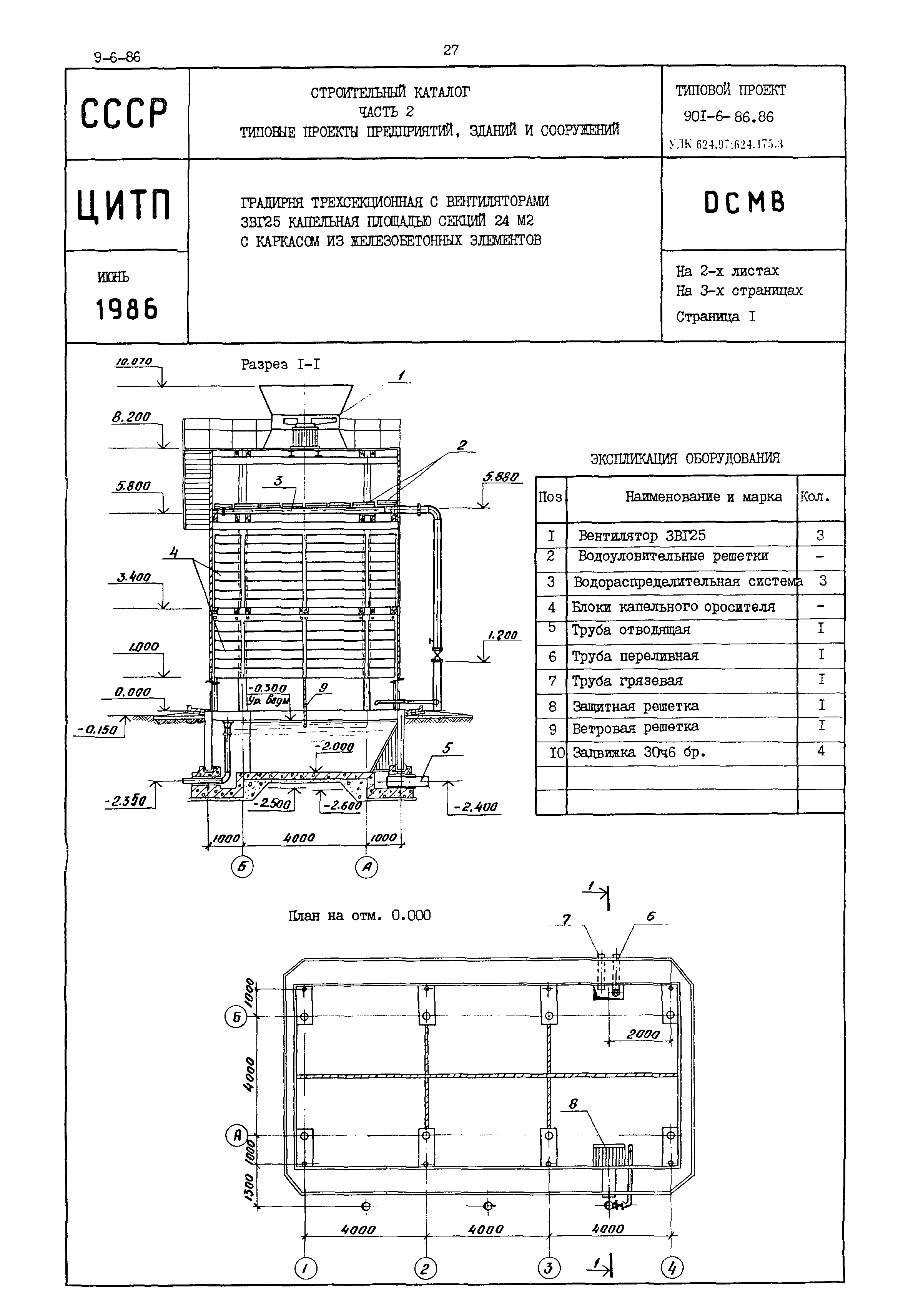 Типовой проект 901-6-86.86