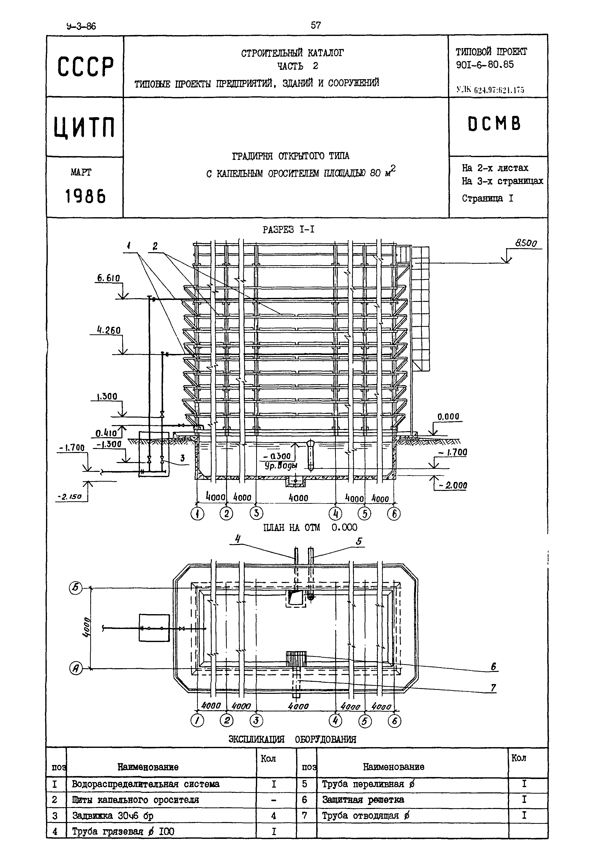 Типовой проект 901-6-80.85